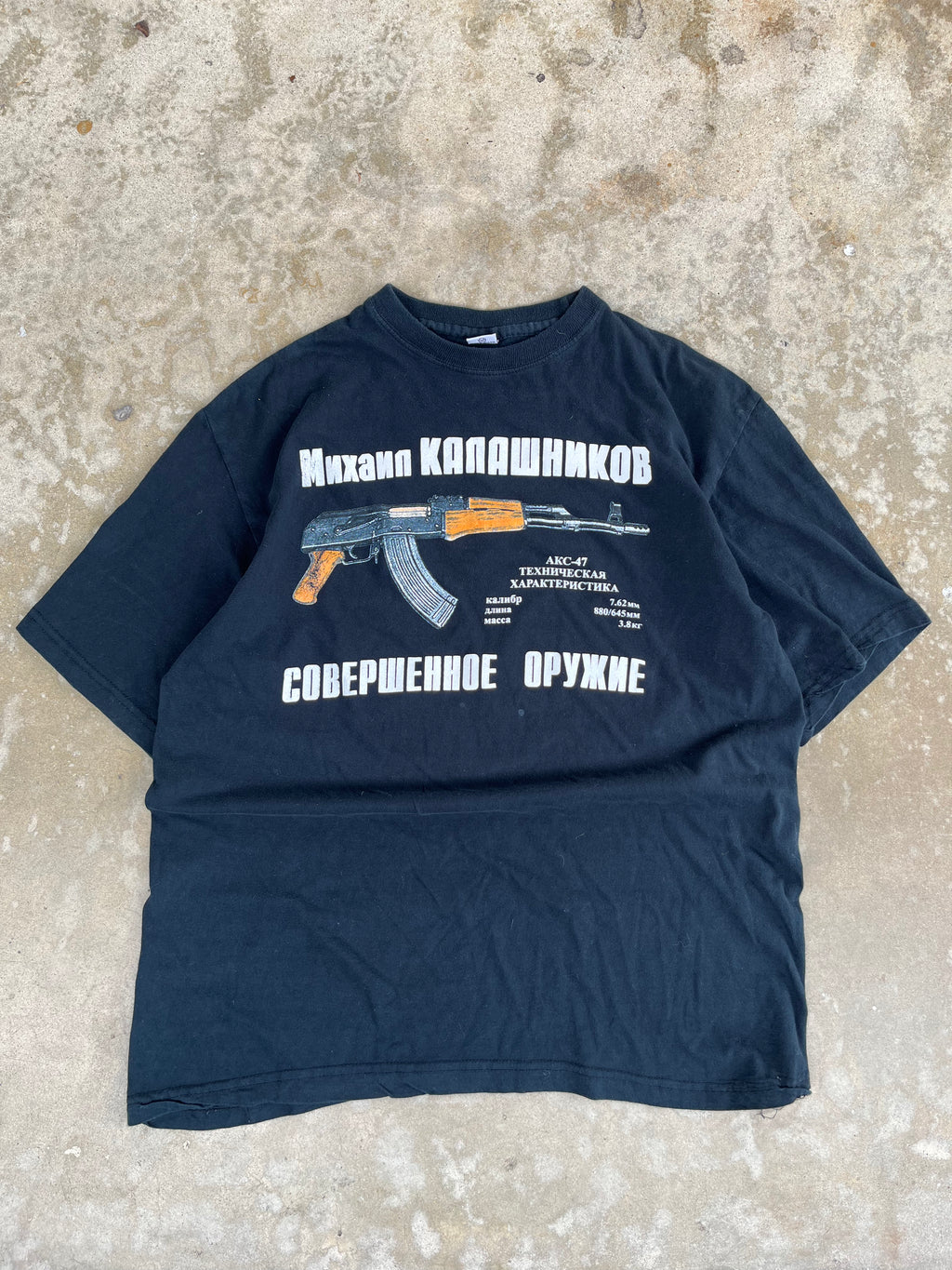 90s Russian AK-47 Tour Tee | L