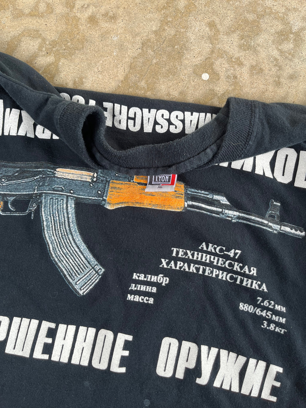 90s Russian AK-47 Tour Tee | L
