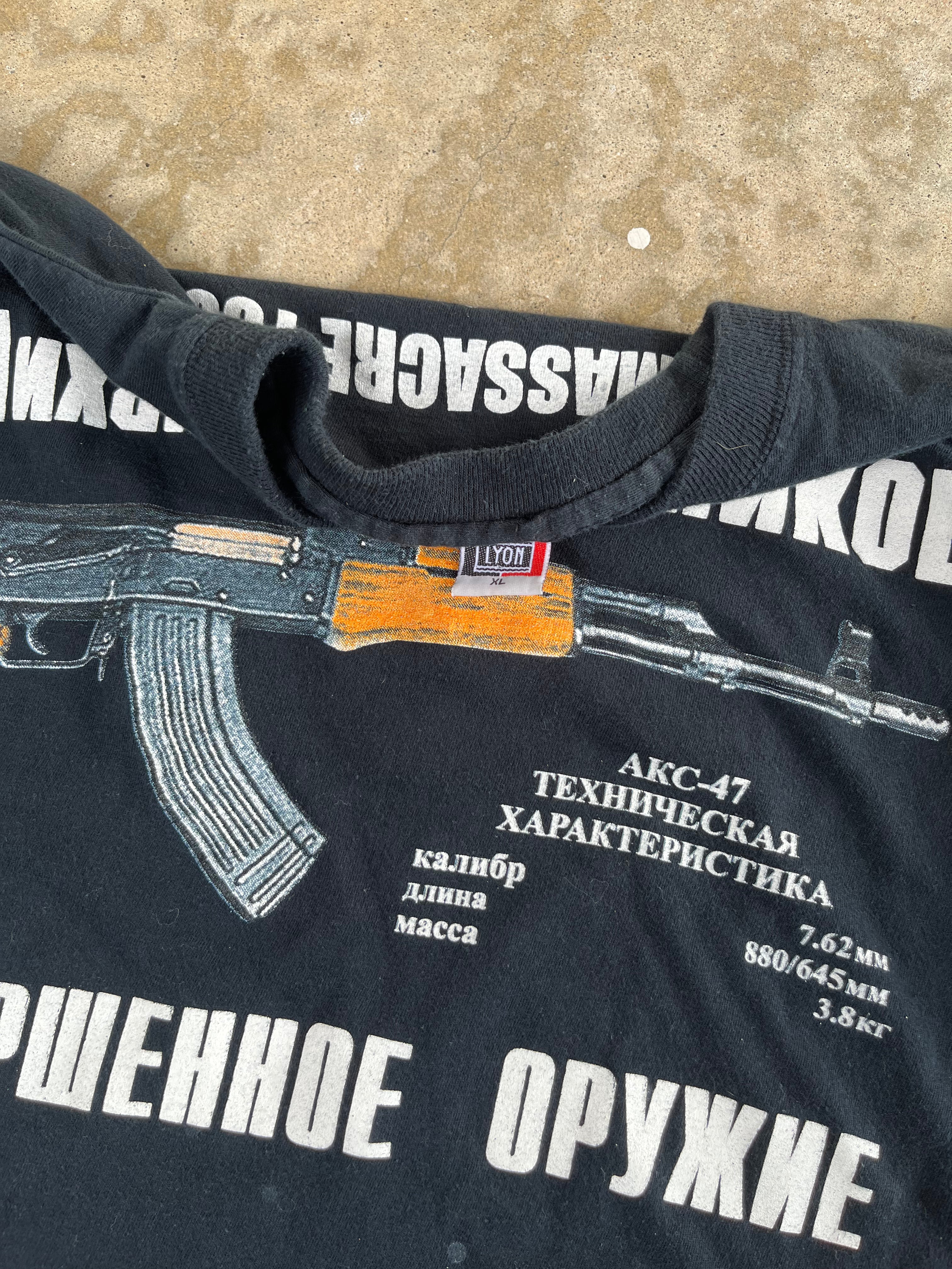 90s Russian AK-47 Tour Tee | L