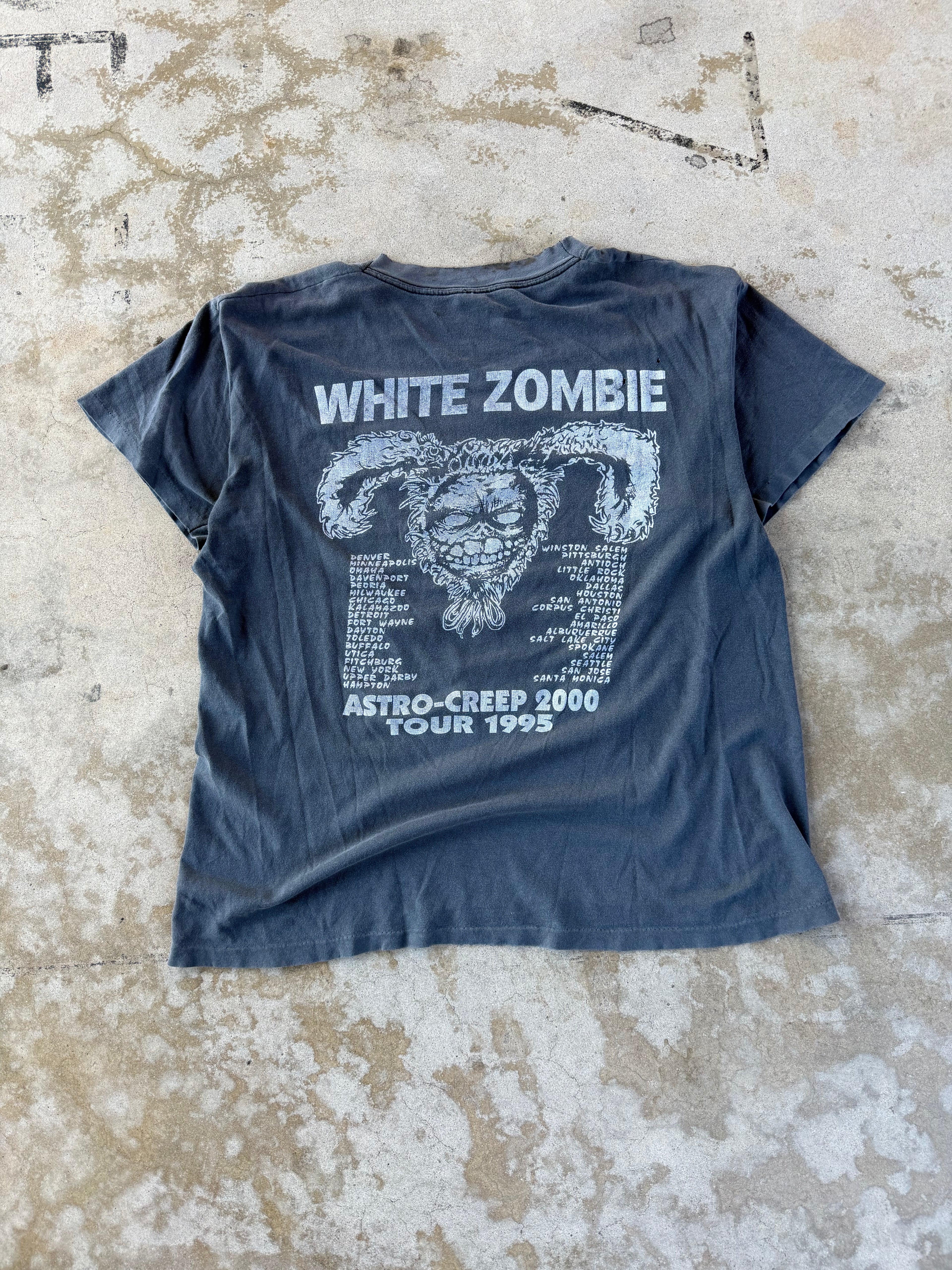 1995 White Zombie "Astro Creep 2000" FADED tee  | XL