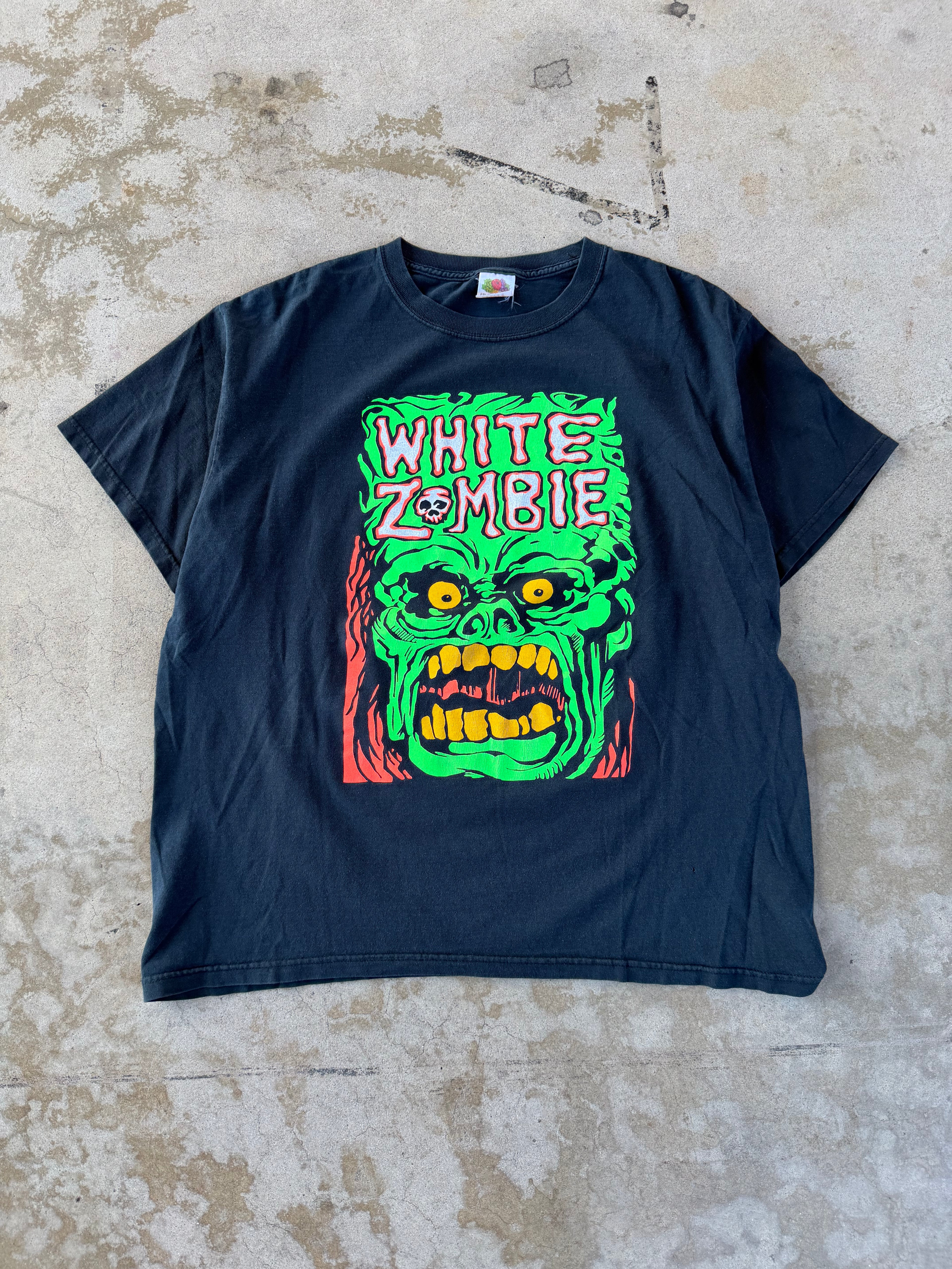 00s White Zombie Green Face | XL