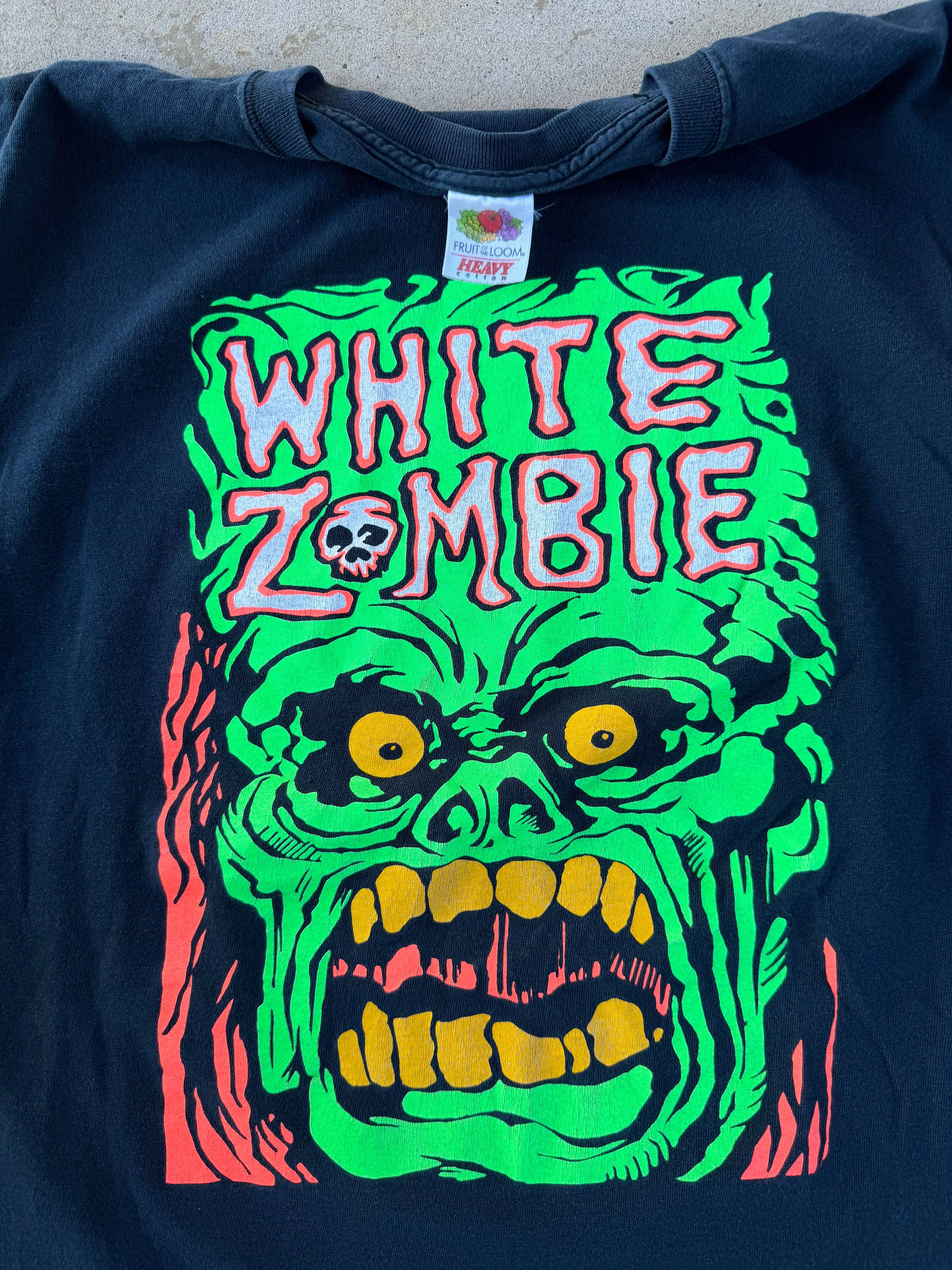 00s White Zombie Green Face | XL