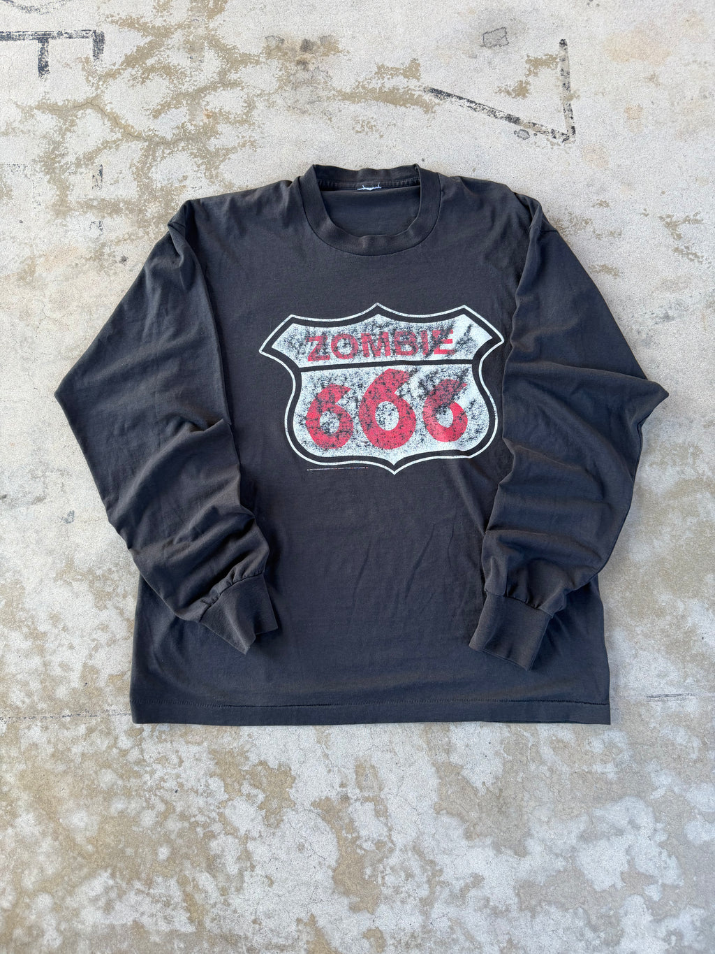90s White Zombie 666 Longsleeve | XL