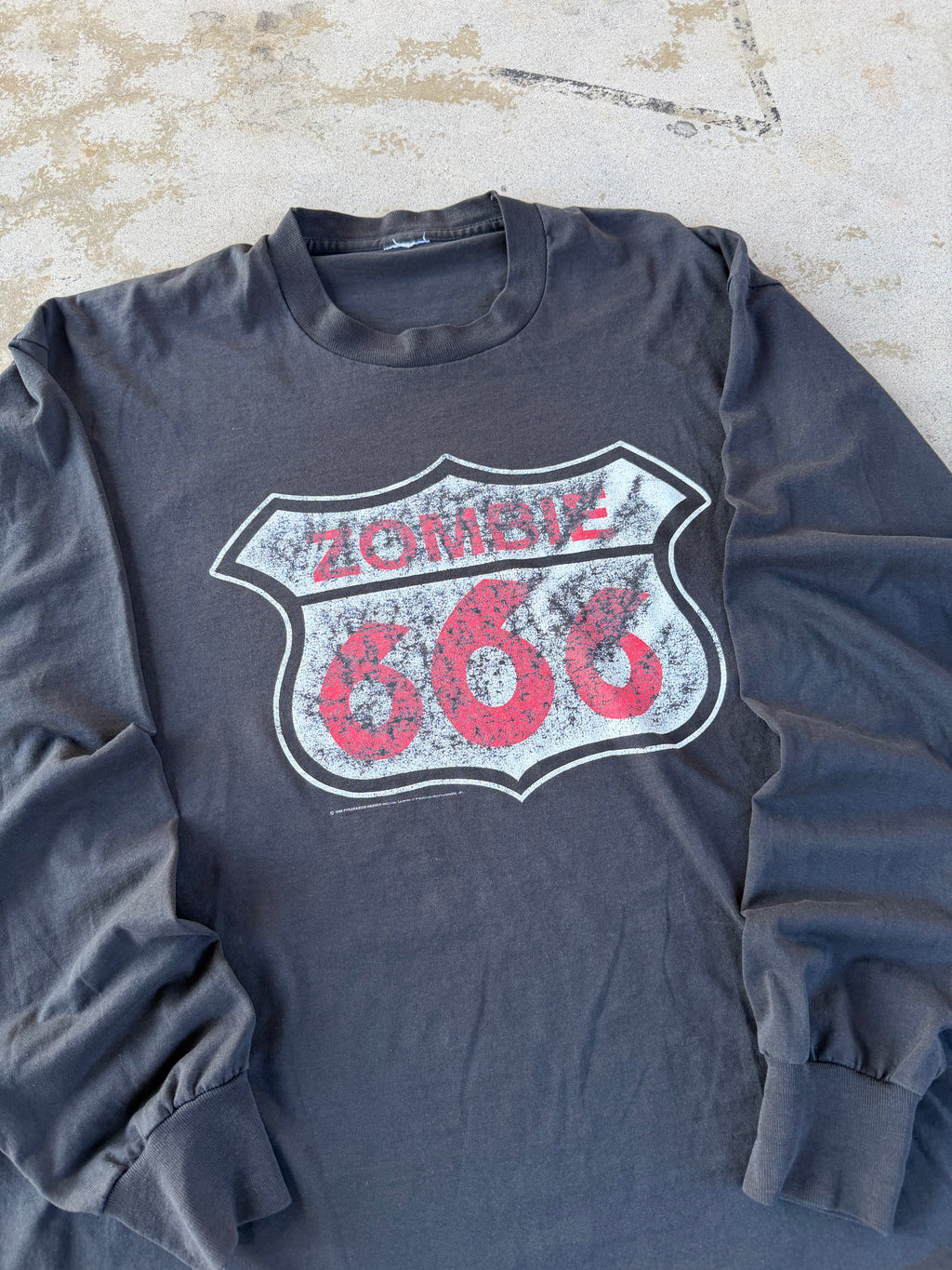 90s White Zombie 666 Longsleeve | XL