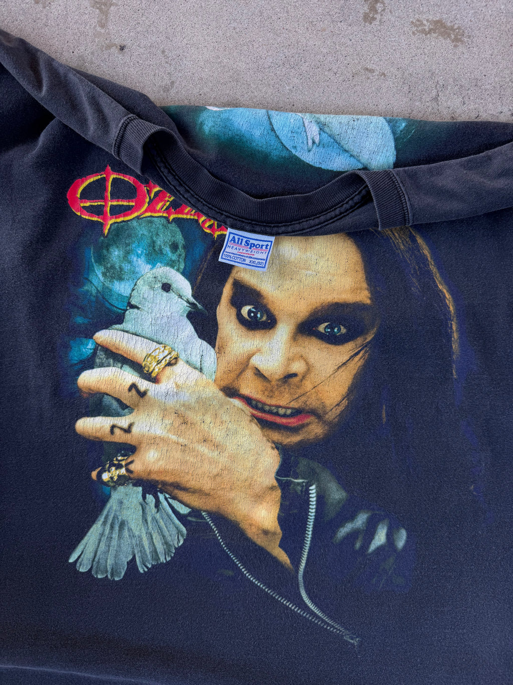 90s Ozzy Osbourne Dove Head | XXL