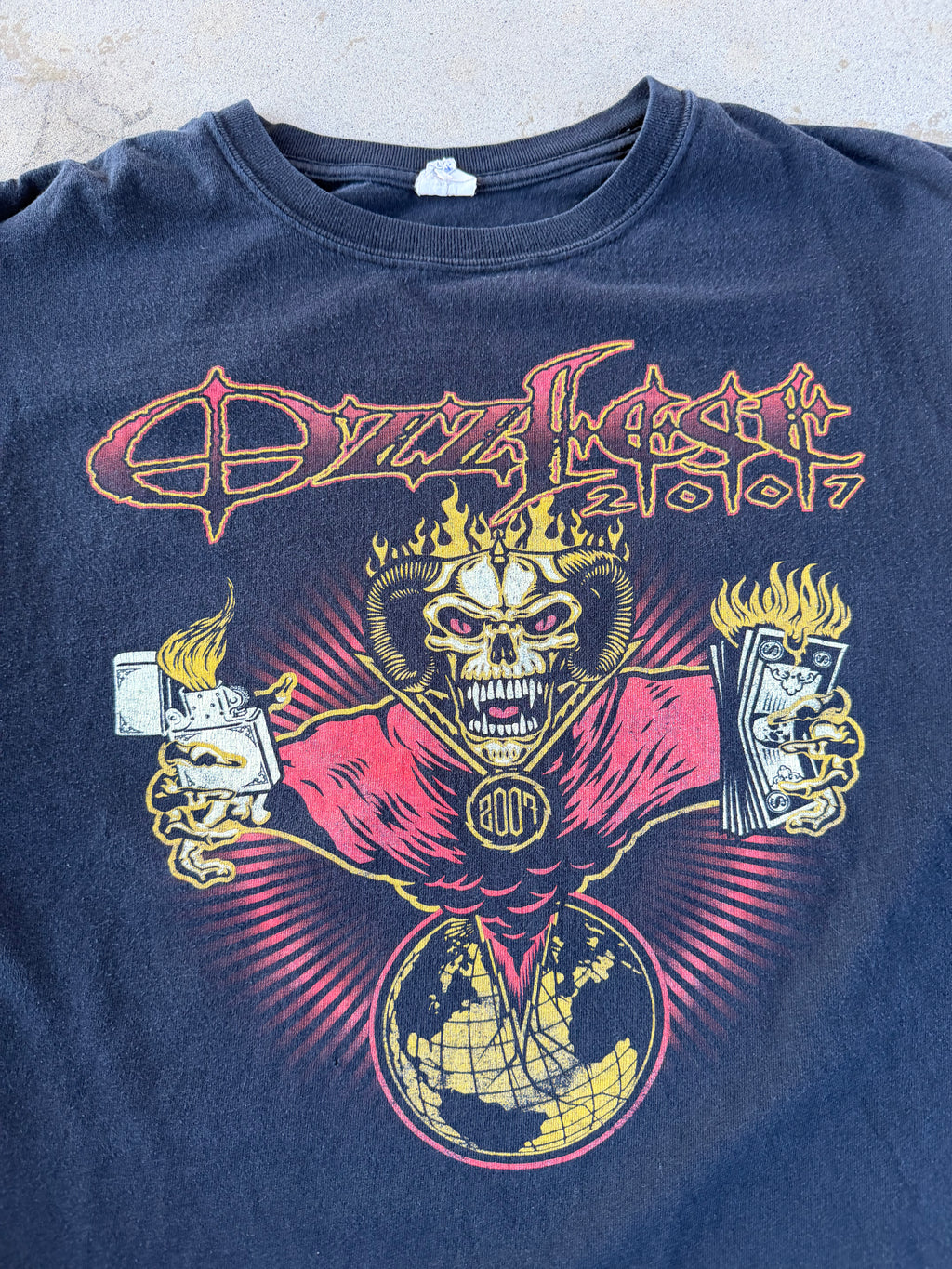 Ozzfest 07' Burning Money Demon | XL