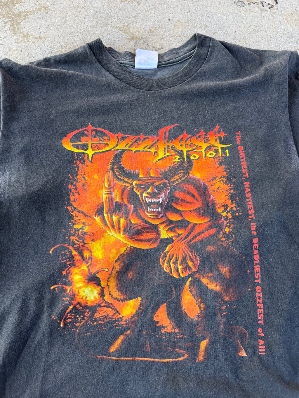 Faded Ozzfest 01' tee | L