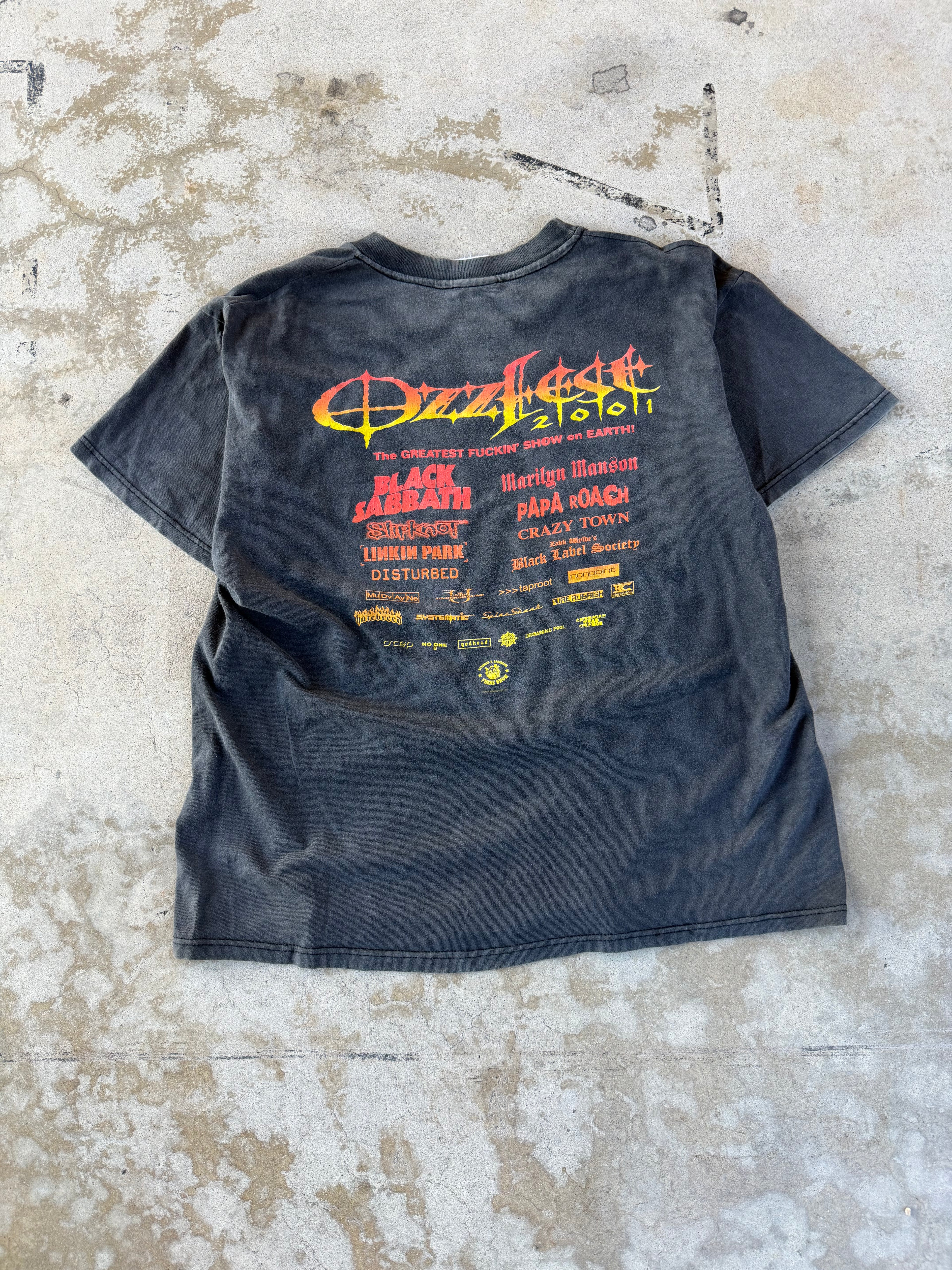 Faded Ozzfest 01' tee | L