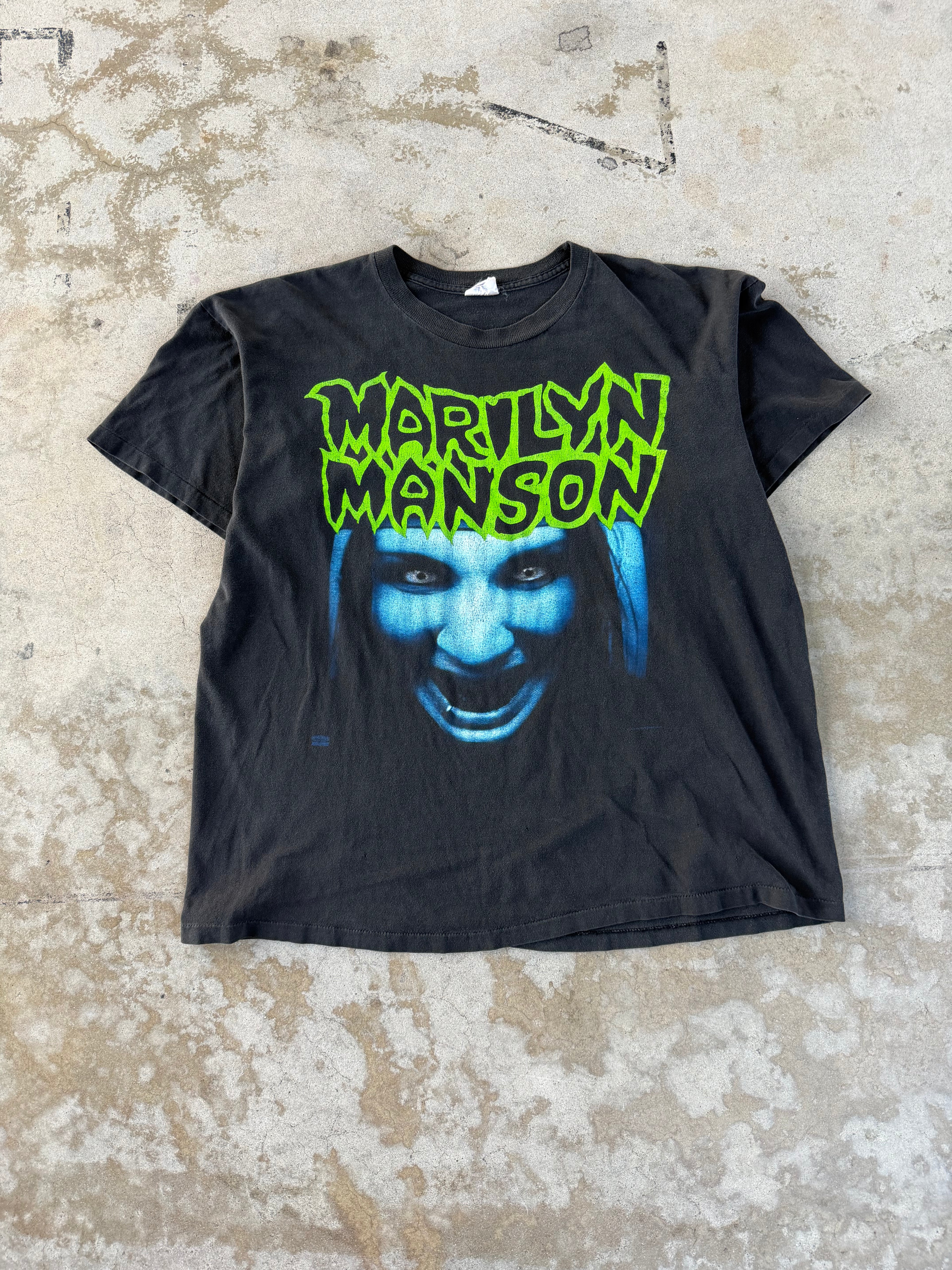 90s Marilyn Manson Blue Face | XXL