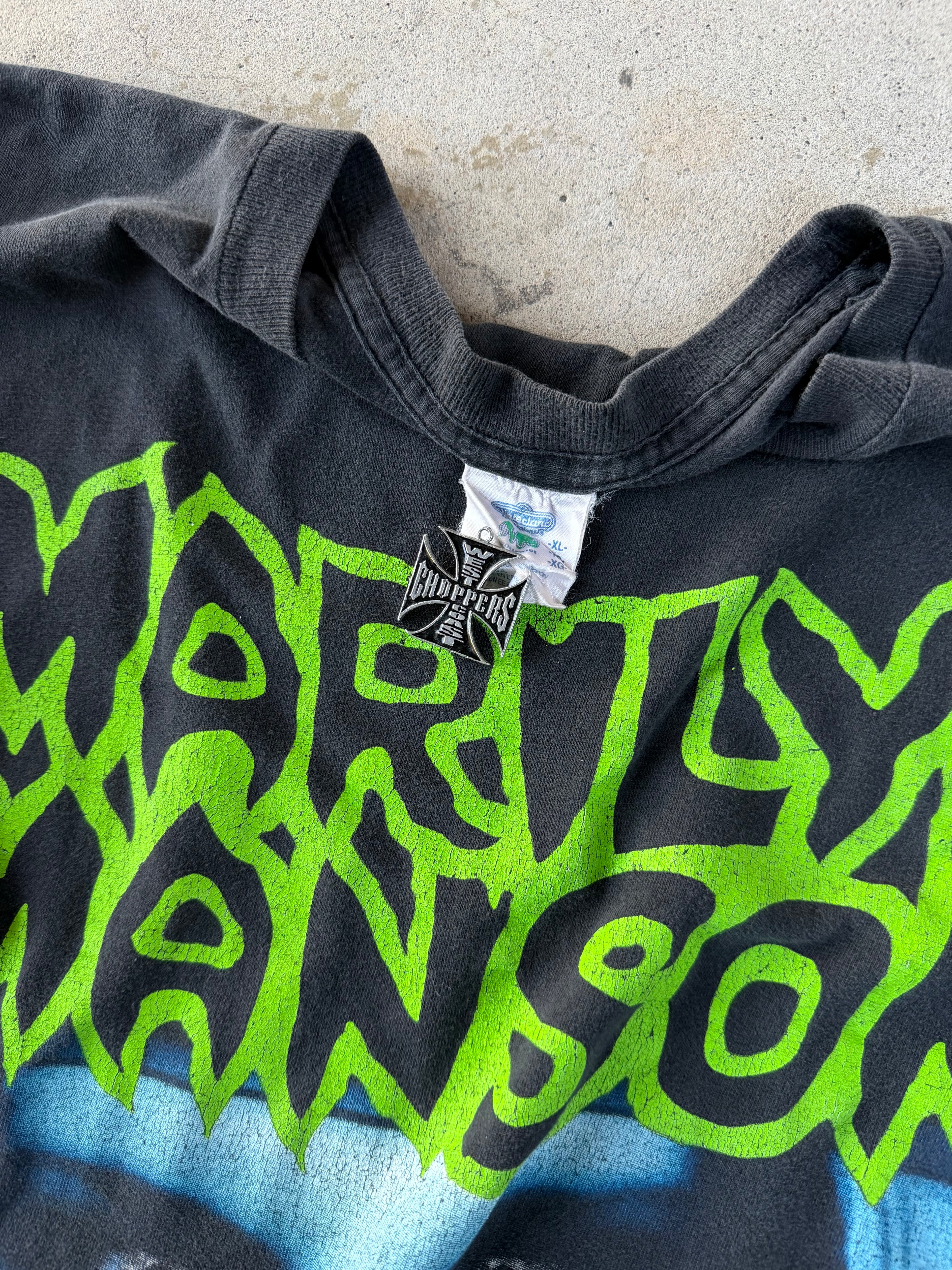 90s Marilyn Manson Blue Face | XXL