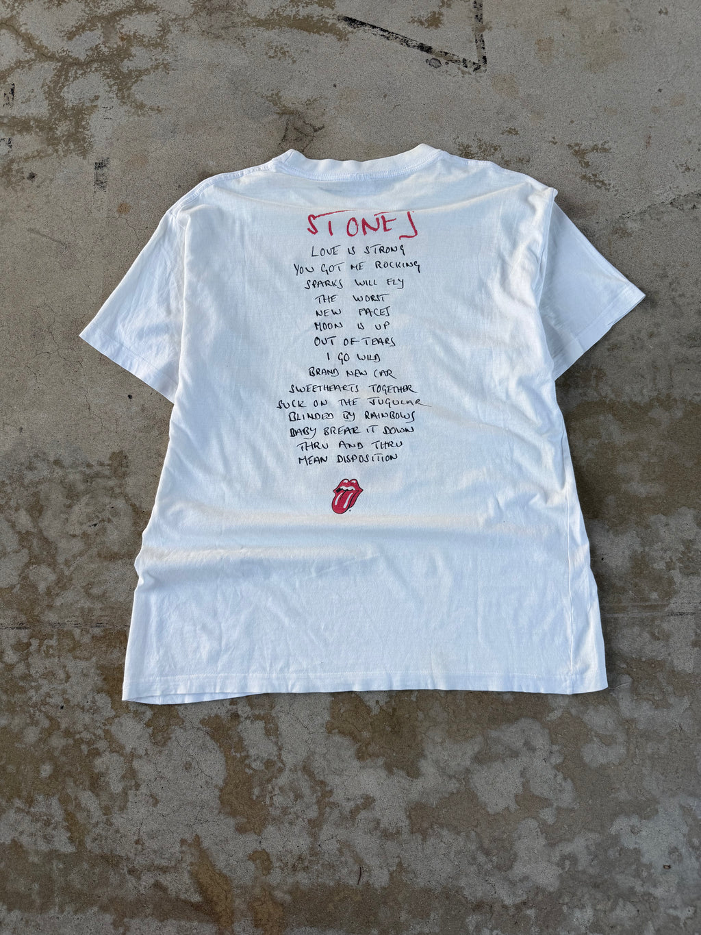 90s Euro Rolling Stones Voodoo Lounge | XL