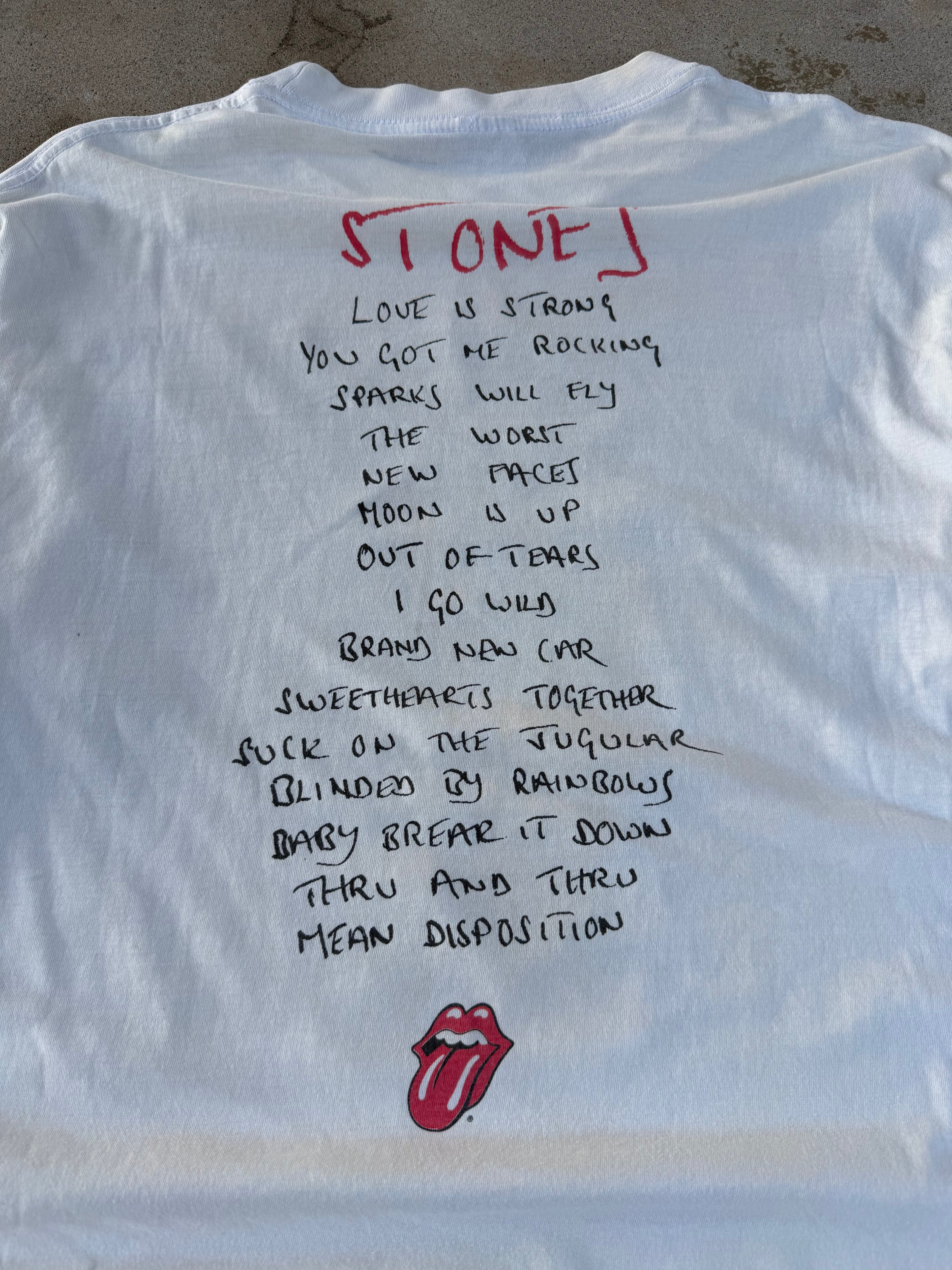 90s Euro Rolling Stones Voodoo Lounge | XL