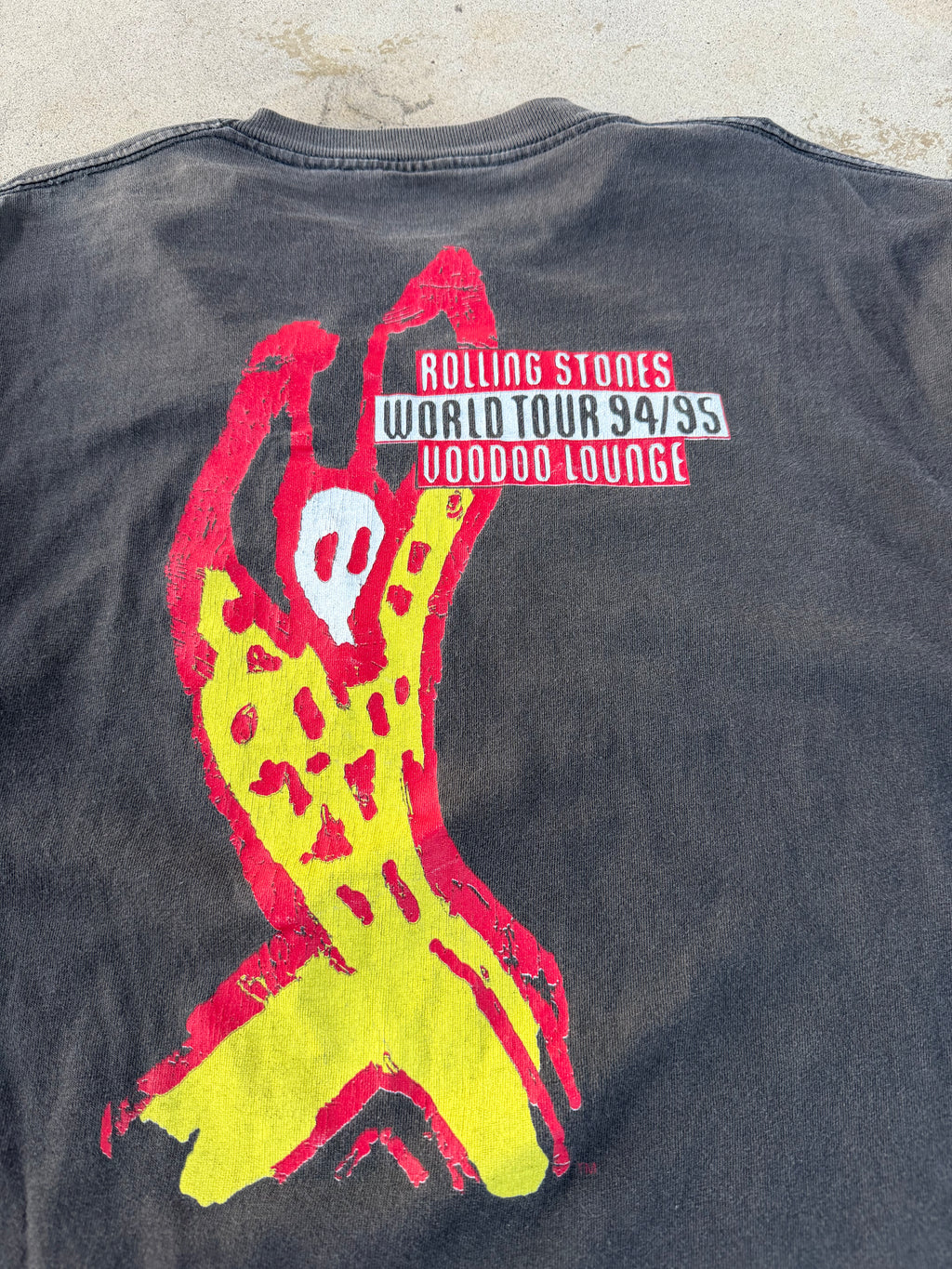 90s Rolling Stones Pierced Tongue | XL