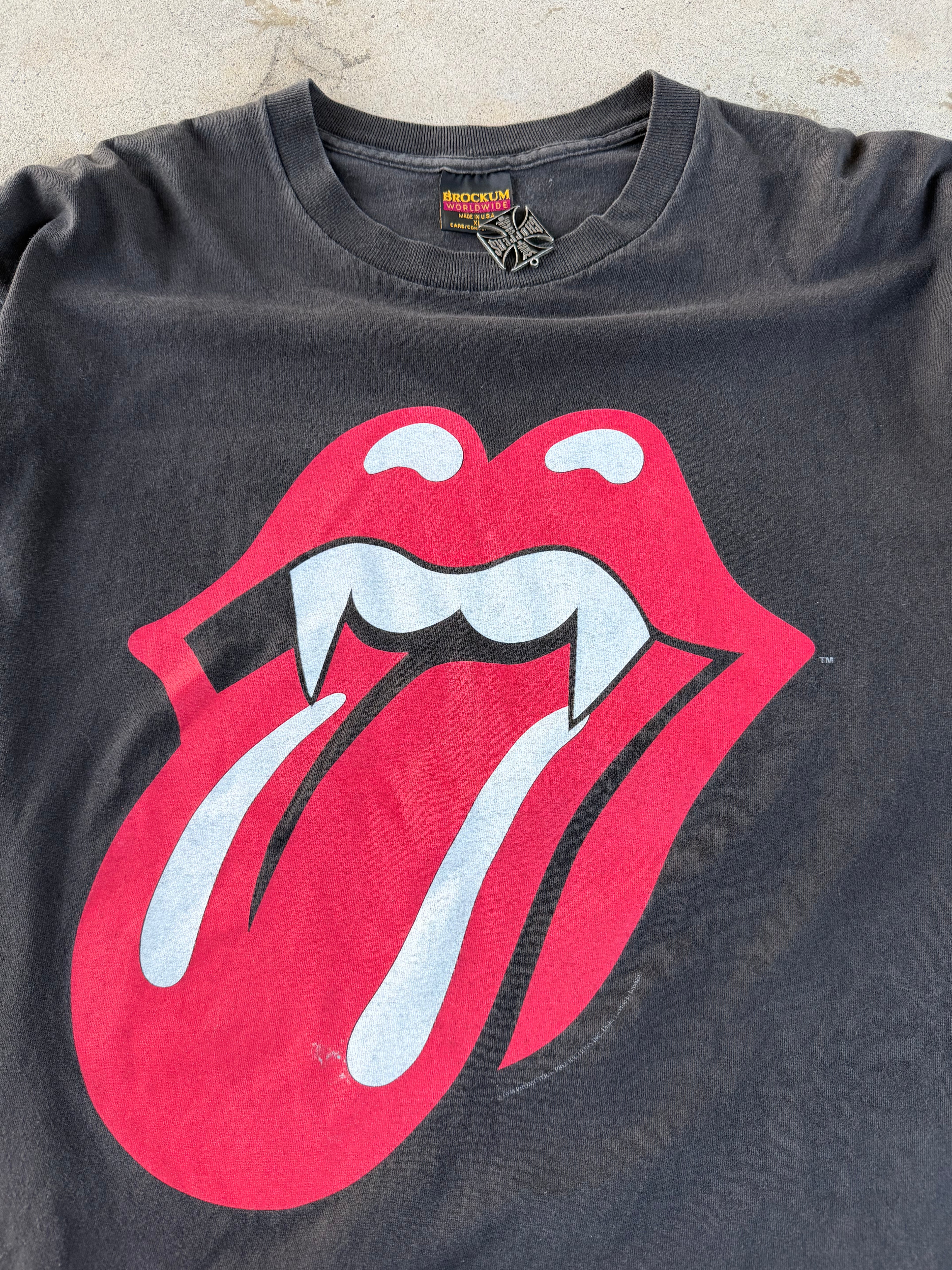 90s Rolling Stones Vampire Fangs | XL