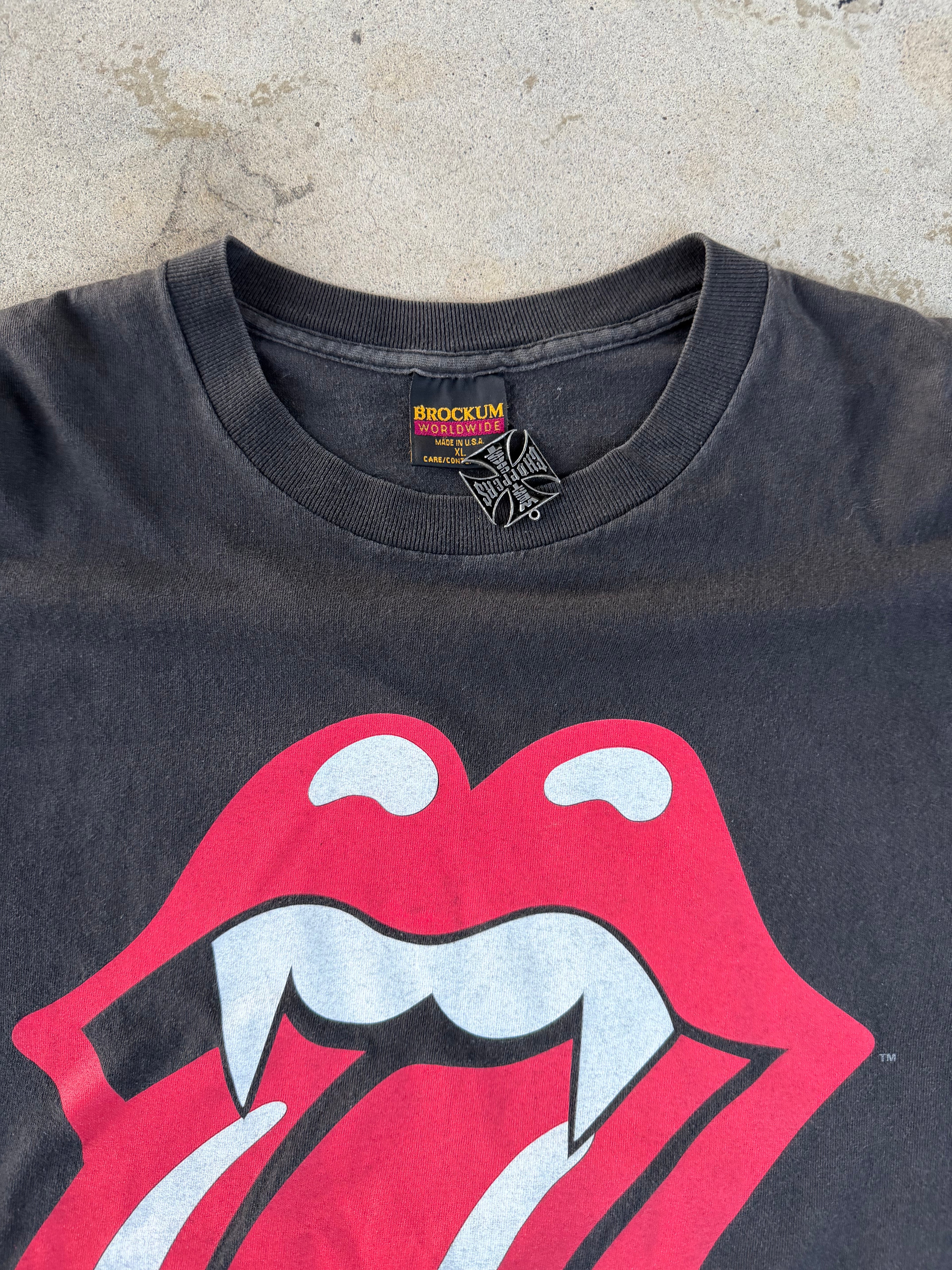 90s Rolling Stones Vampire Fangs | XL