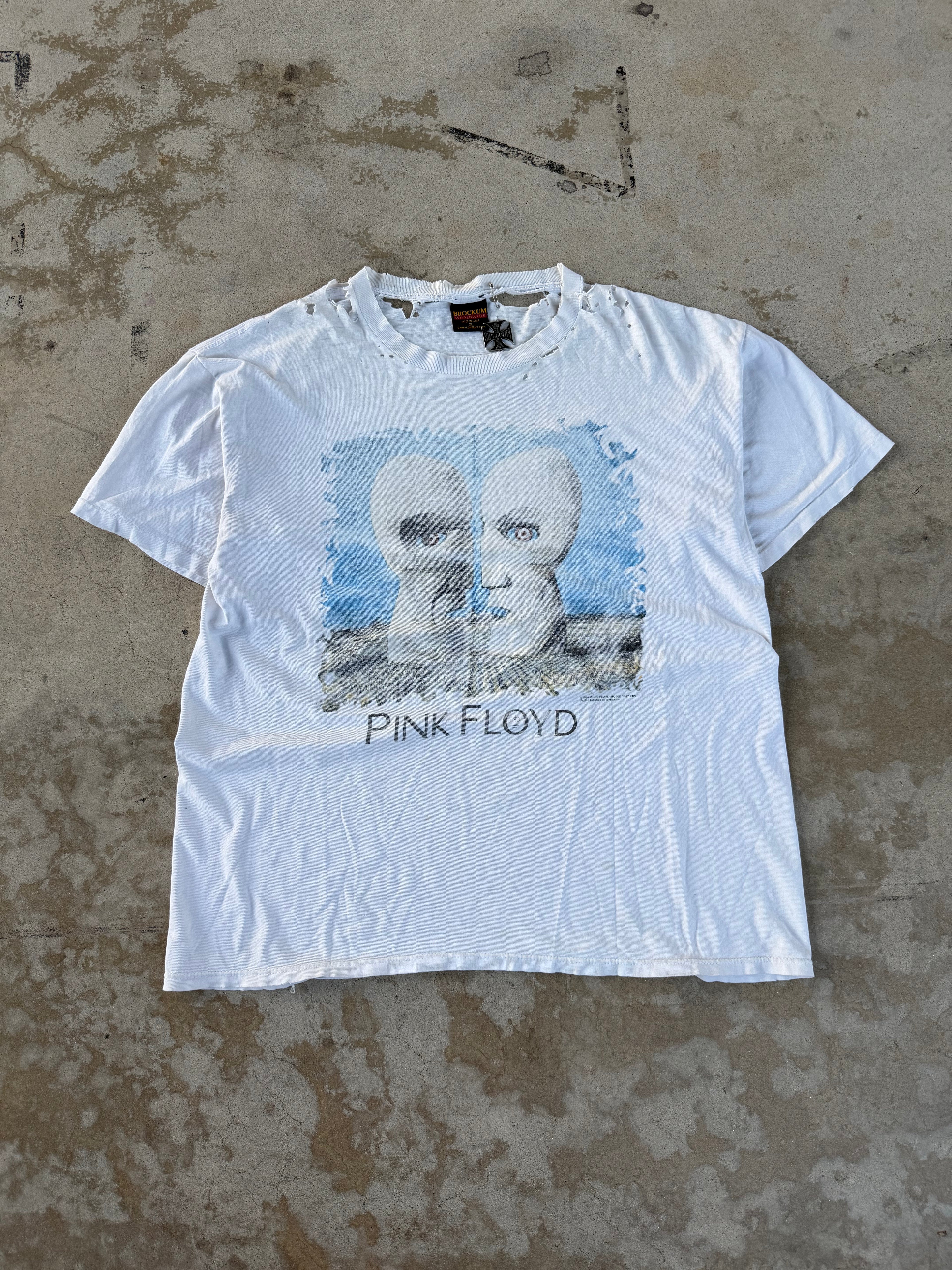 90s Paper Thin/Thrashed Pink Floyd | XL