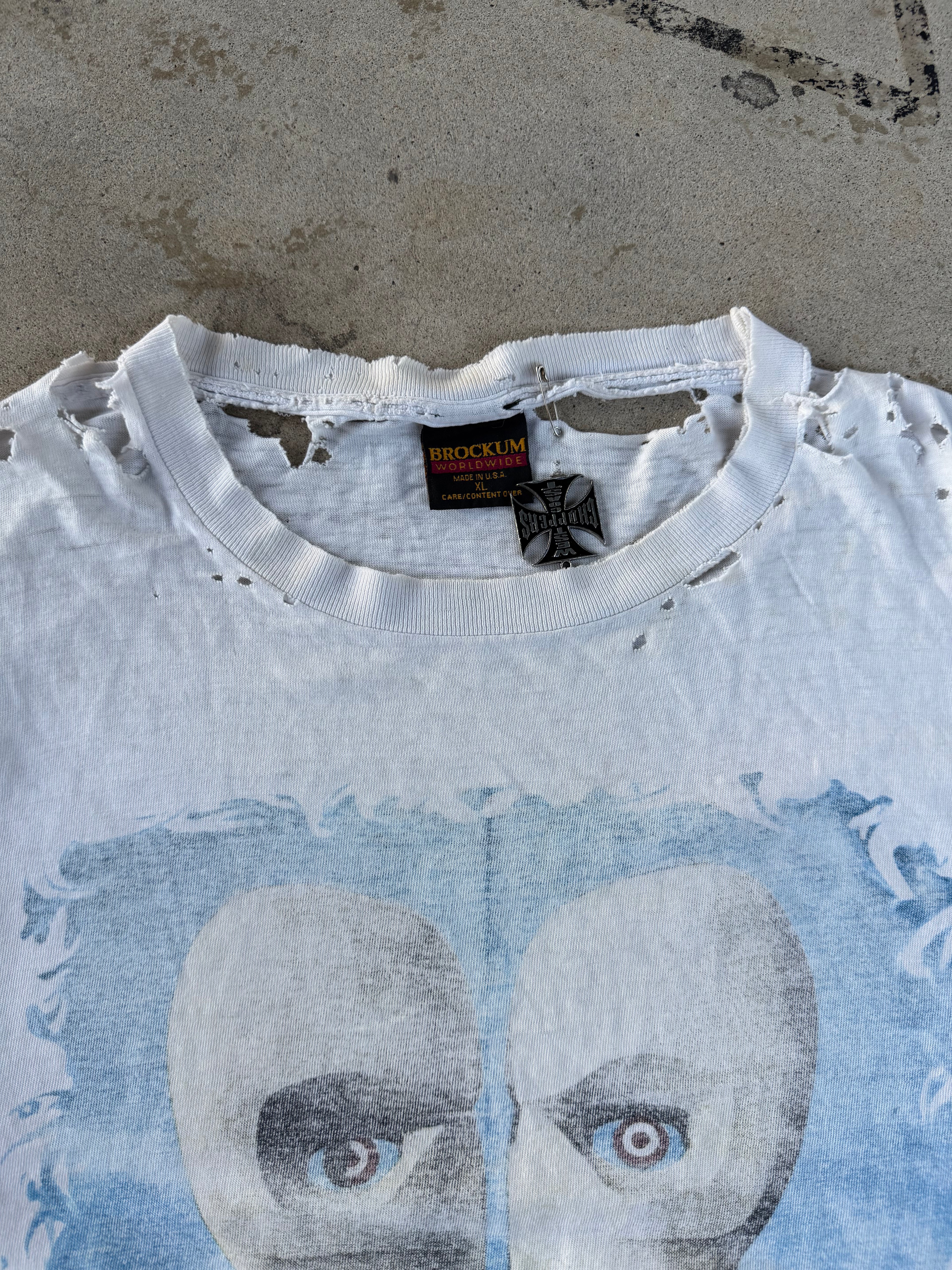 90s Paper Thin/Thrashed Pink Floyd | XL