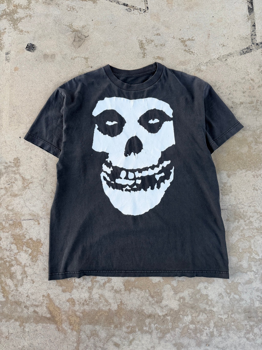 90s Misfits Puff-Print Skull | XL