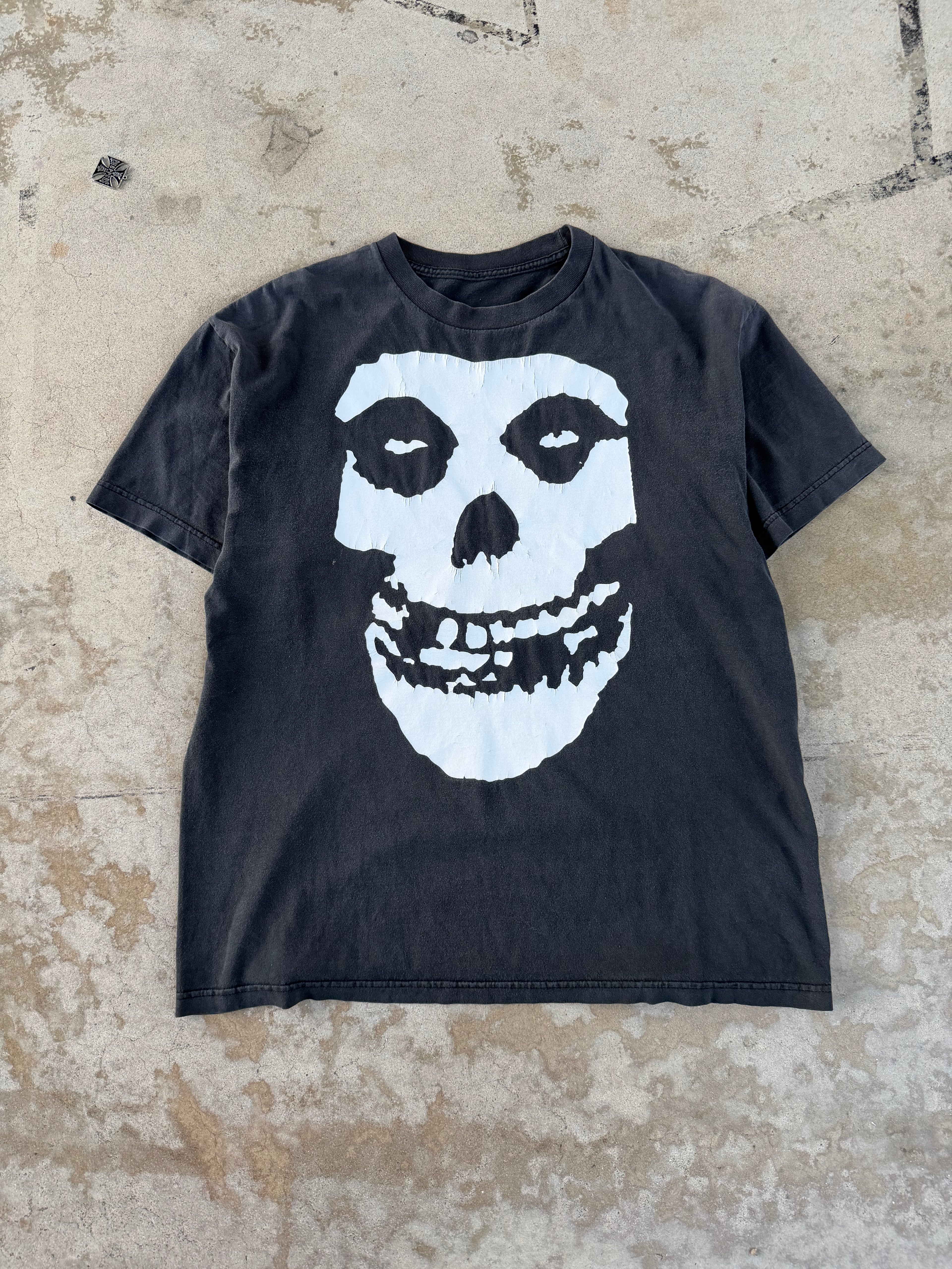 90s Misfits Puff-Print Skull | XL