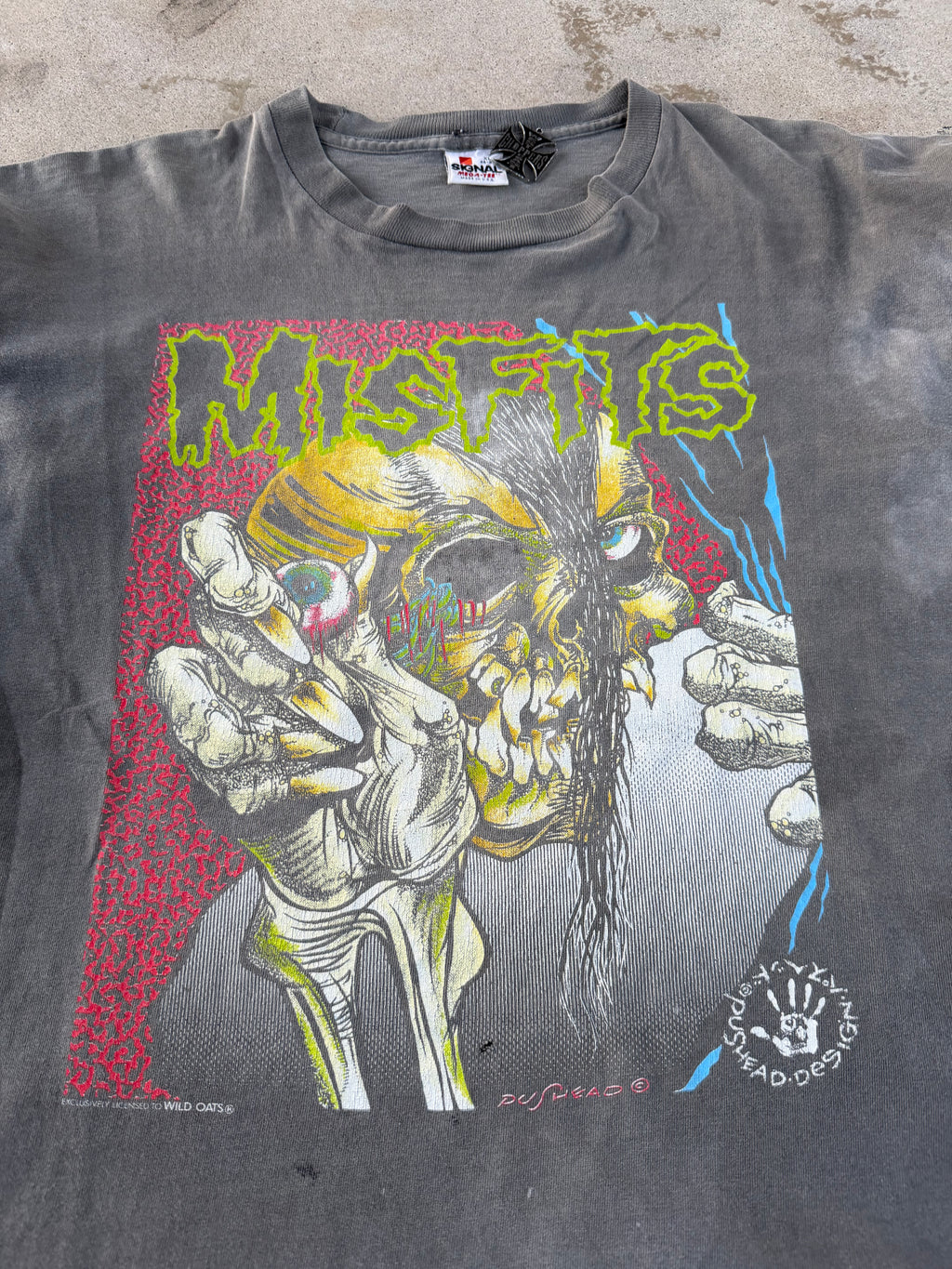 90s Misfits FADED Pushead | XL