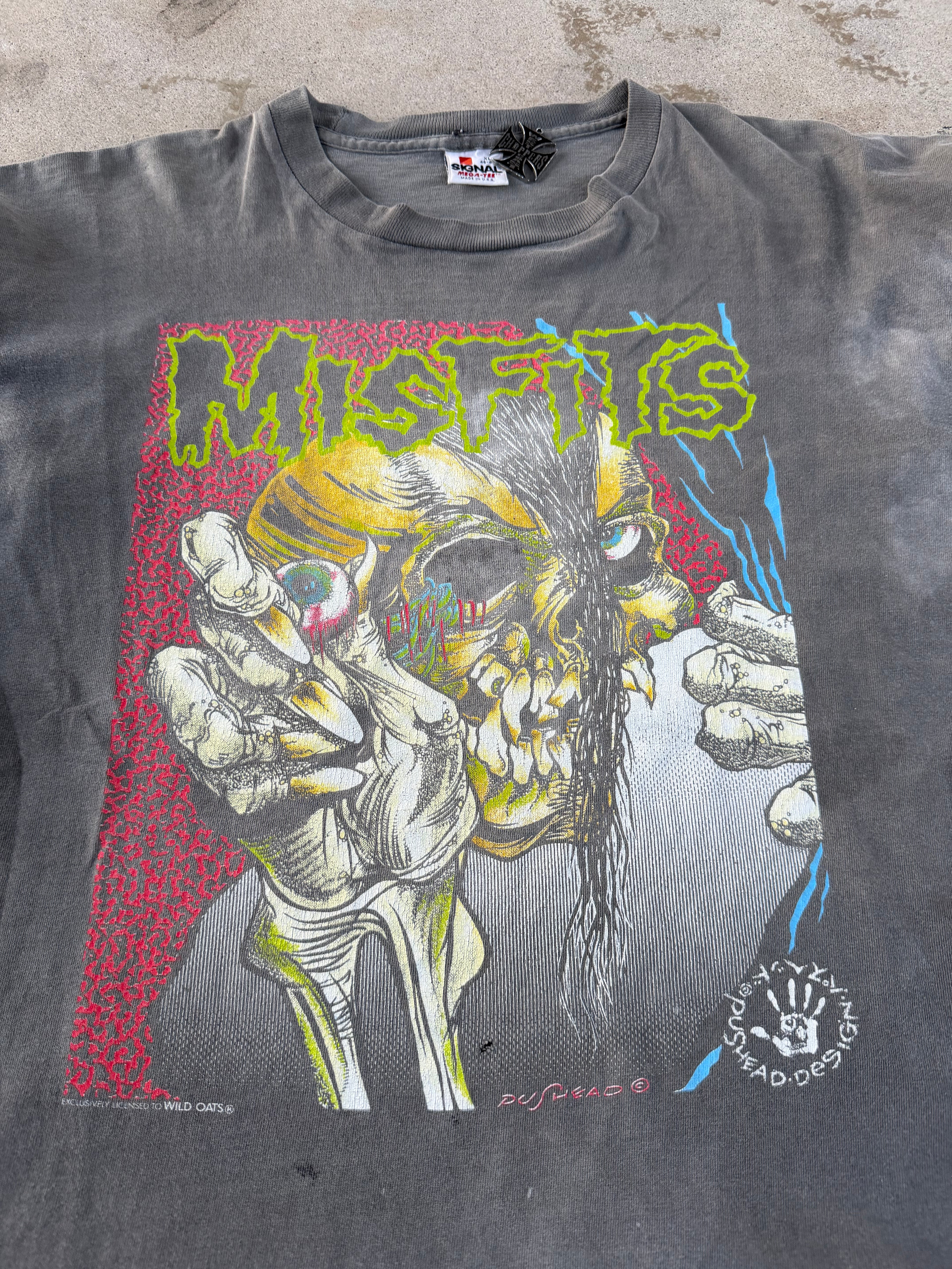 90s Misfits FADED Pushead | XL