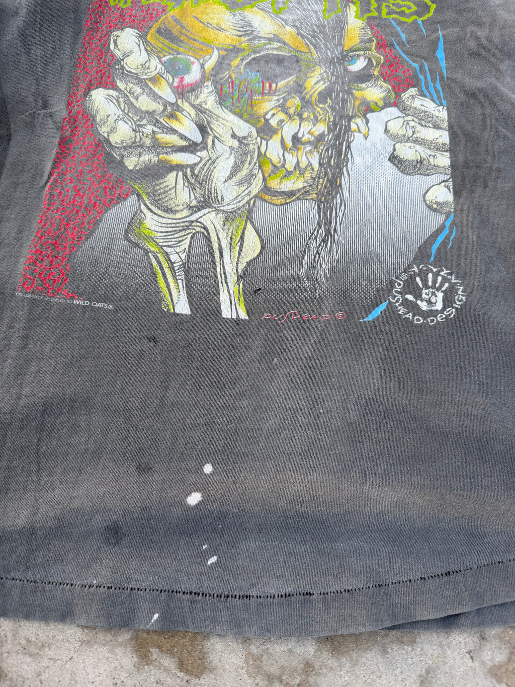 90s Misfits FADED Pushead | XL