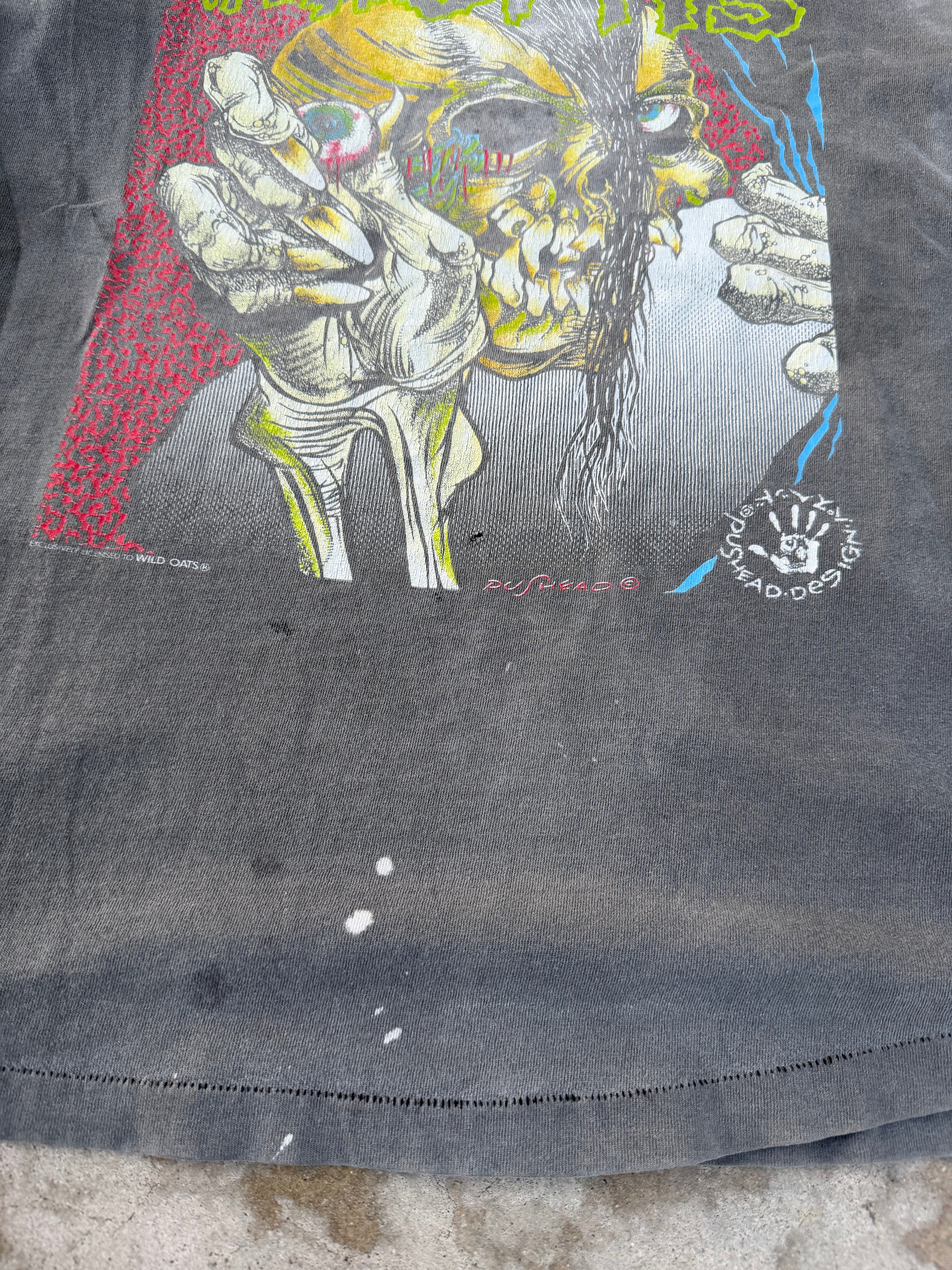 90s Misfits FADED Pushead | XL