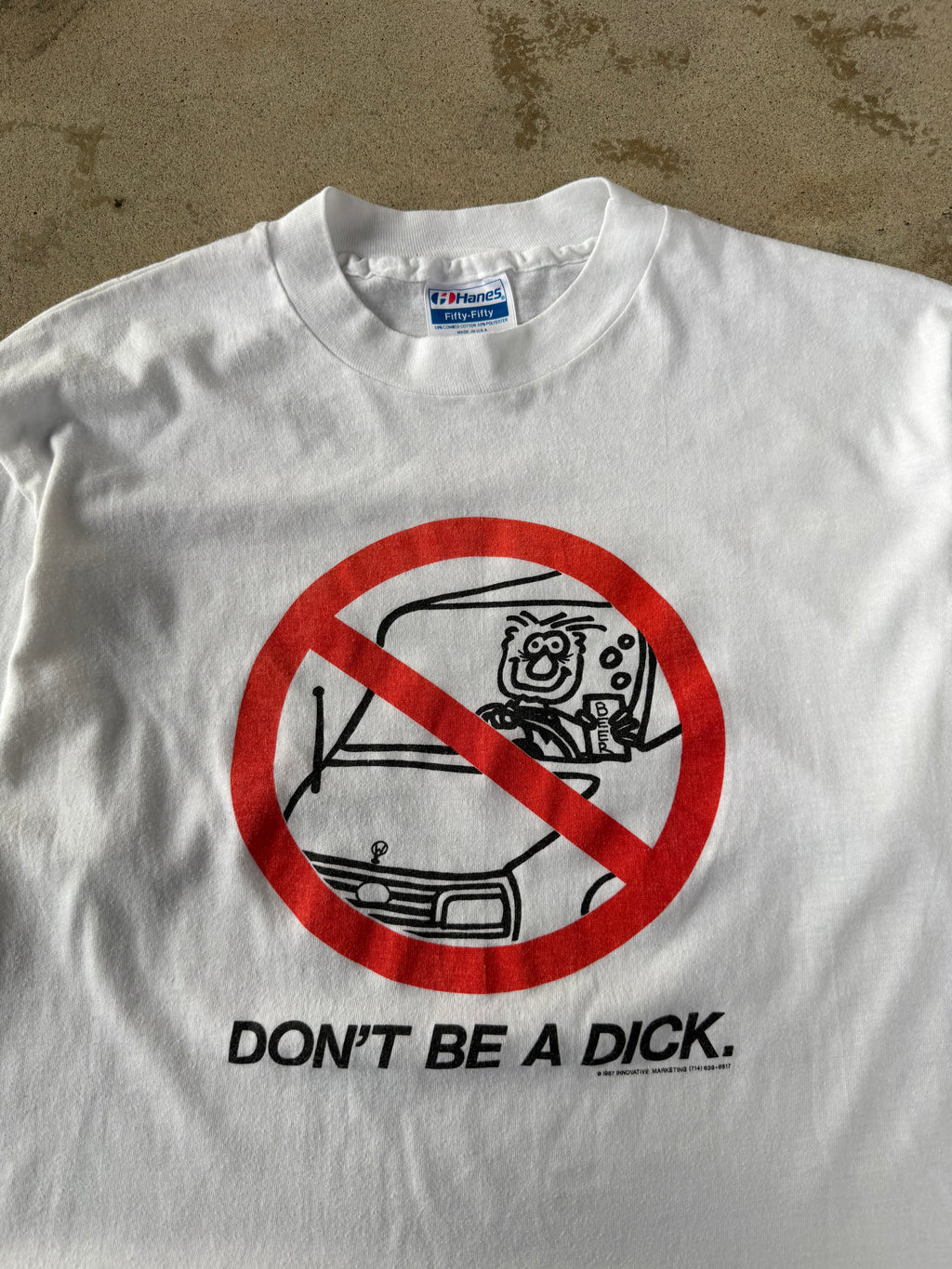 90s "Don't Be A D*ck" Anti Drinking & Driving | XL