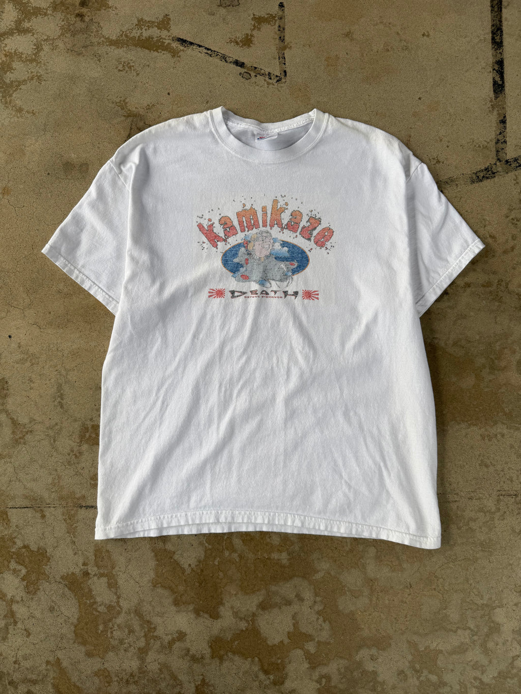 00s Kamikaze Japanese WWII Parody Tee | XL
