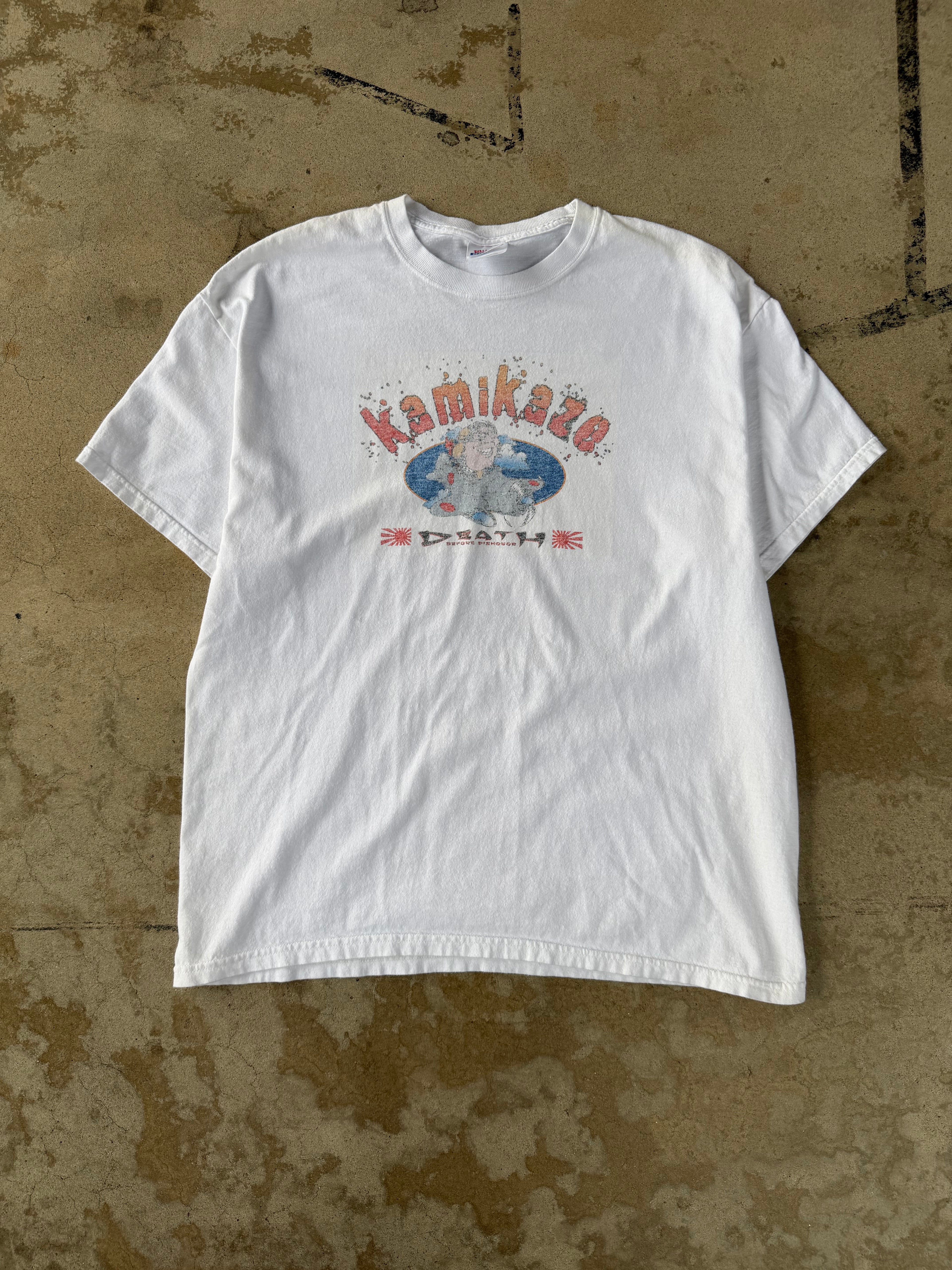 00s Kamikaze Japanese WWII Parody Tee | XL