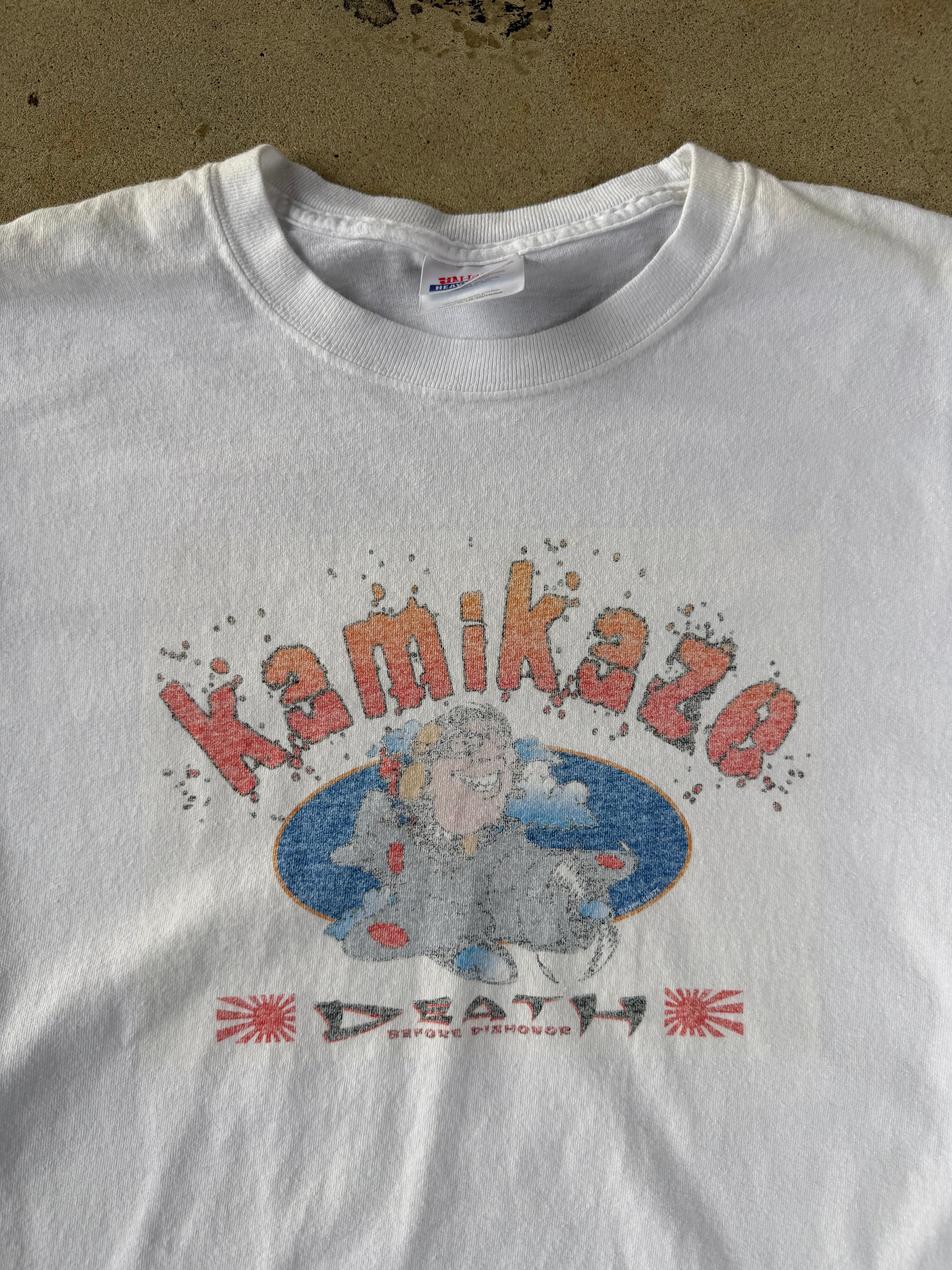 00s Kamikaze Japanese WWII Parody Tee | XL