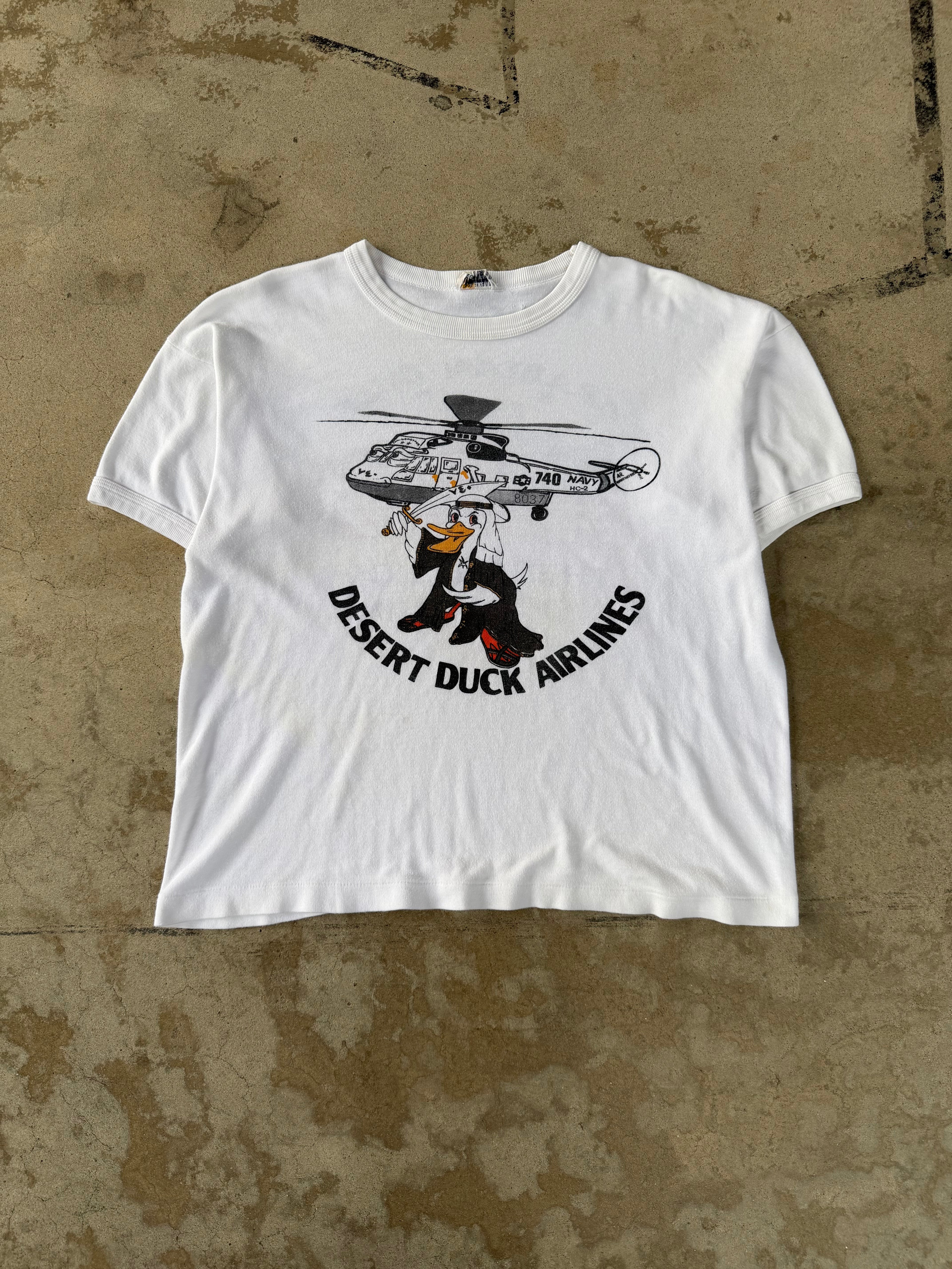 80s Arabian Gulf Duck War Tee| L
