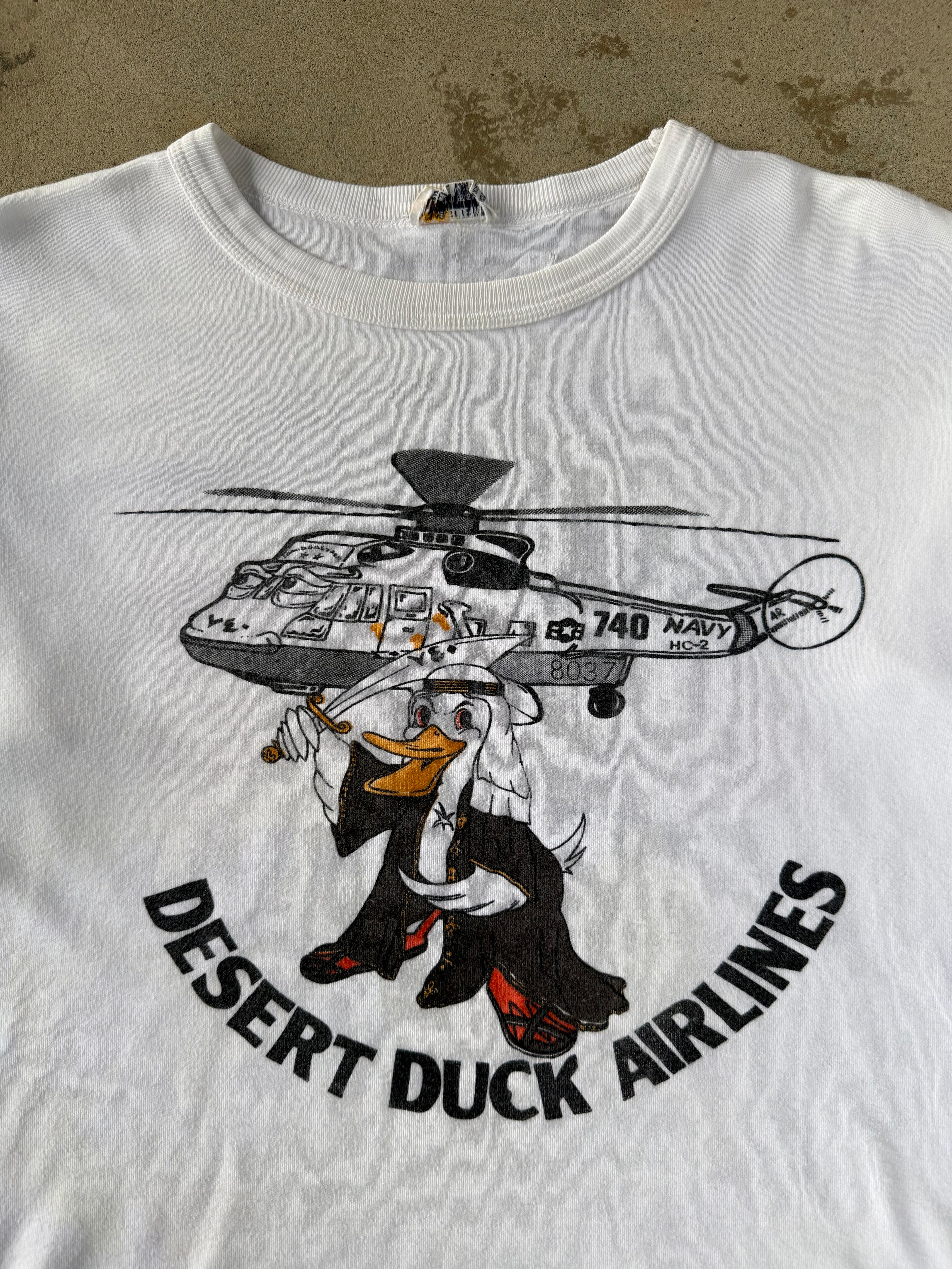 80s Arabian Gulf Duck War Tee| L