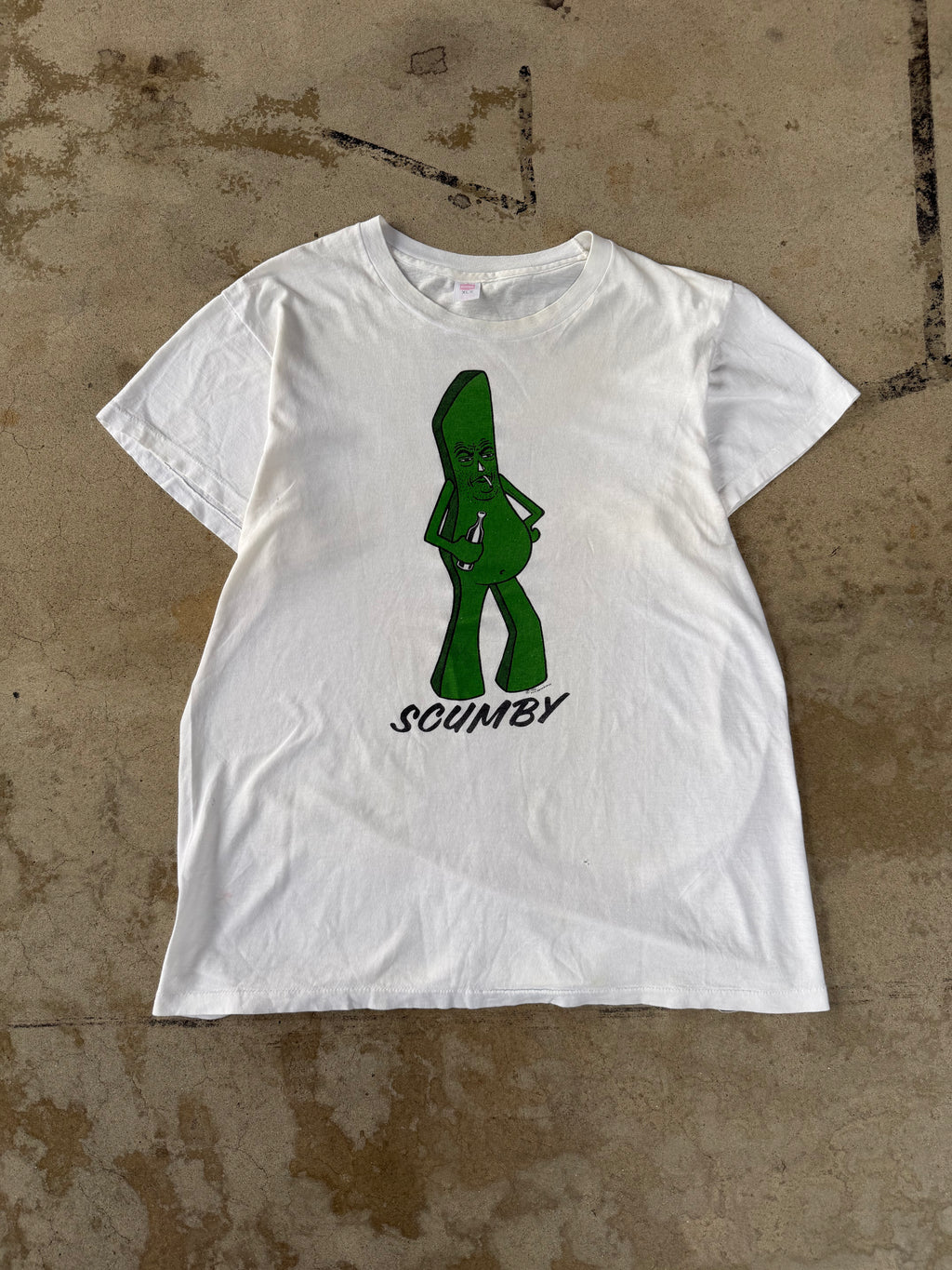 80s "Scumby" Gumby Parody Tee | XL