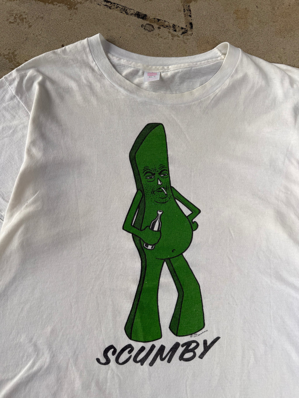 80s "Scumby" Gumby Parody Tee | XL