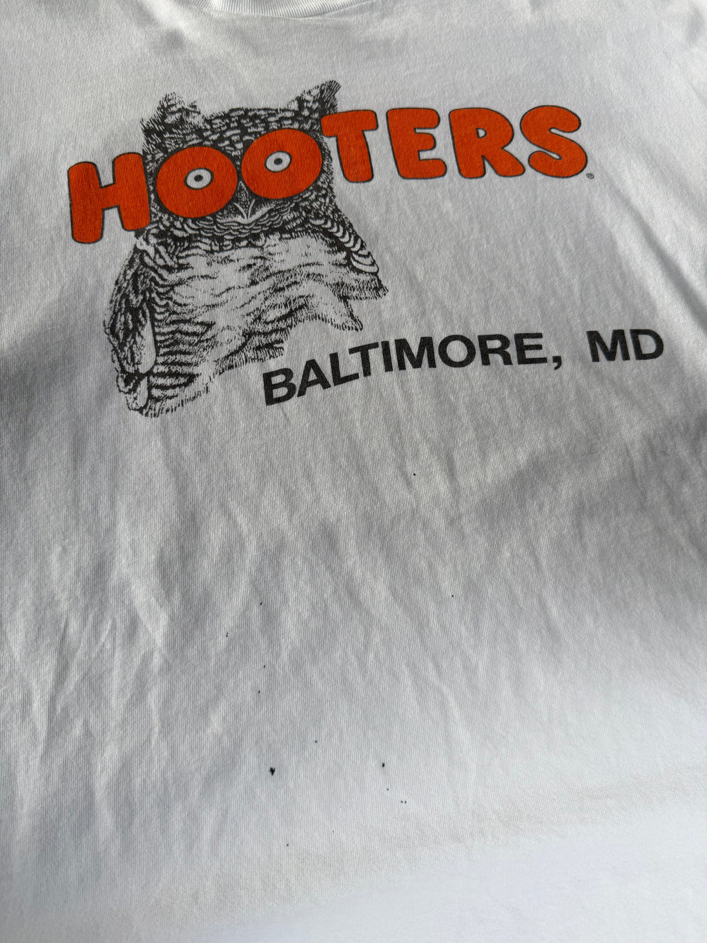 90s Hooters Promo Mirror Print Tee | XL