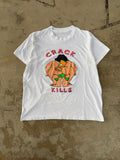 90s "Crack Kills" Bart Parody Tee | L