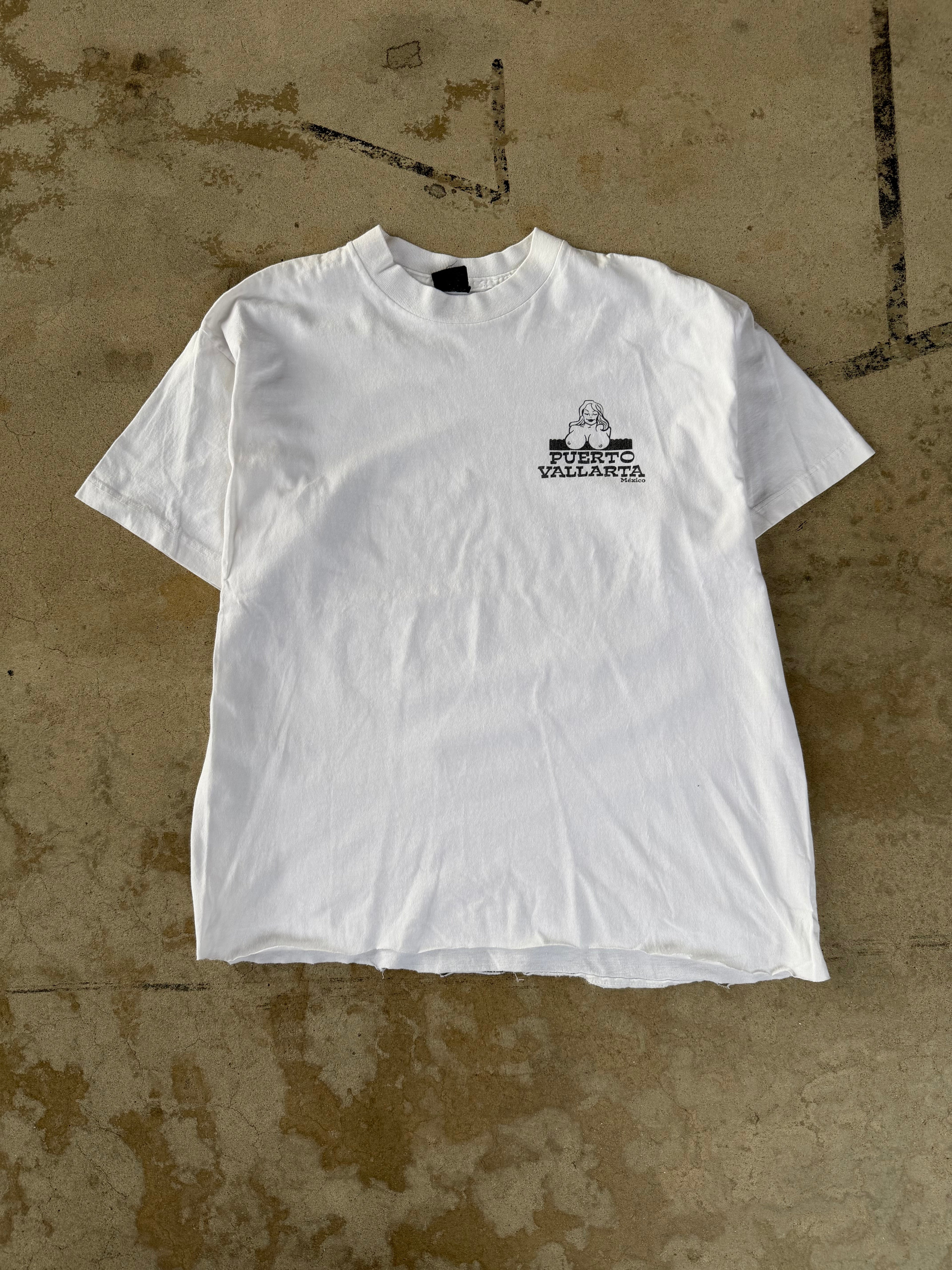 90s Boob Sizes Comedy Tee | XL