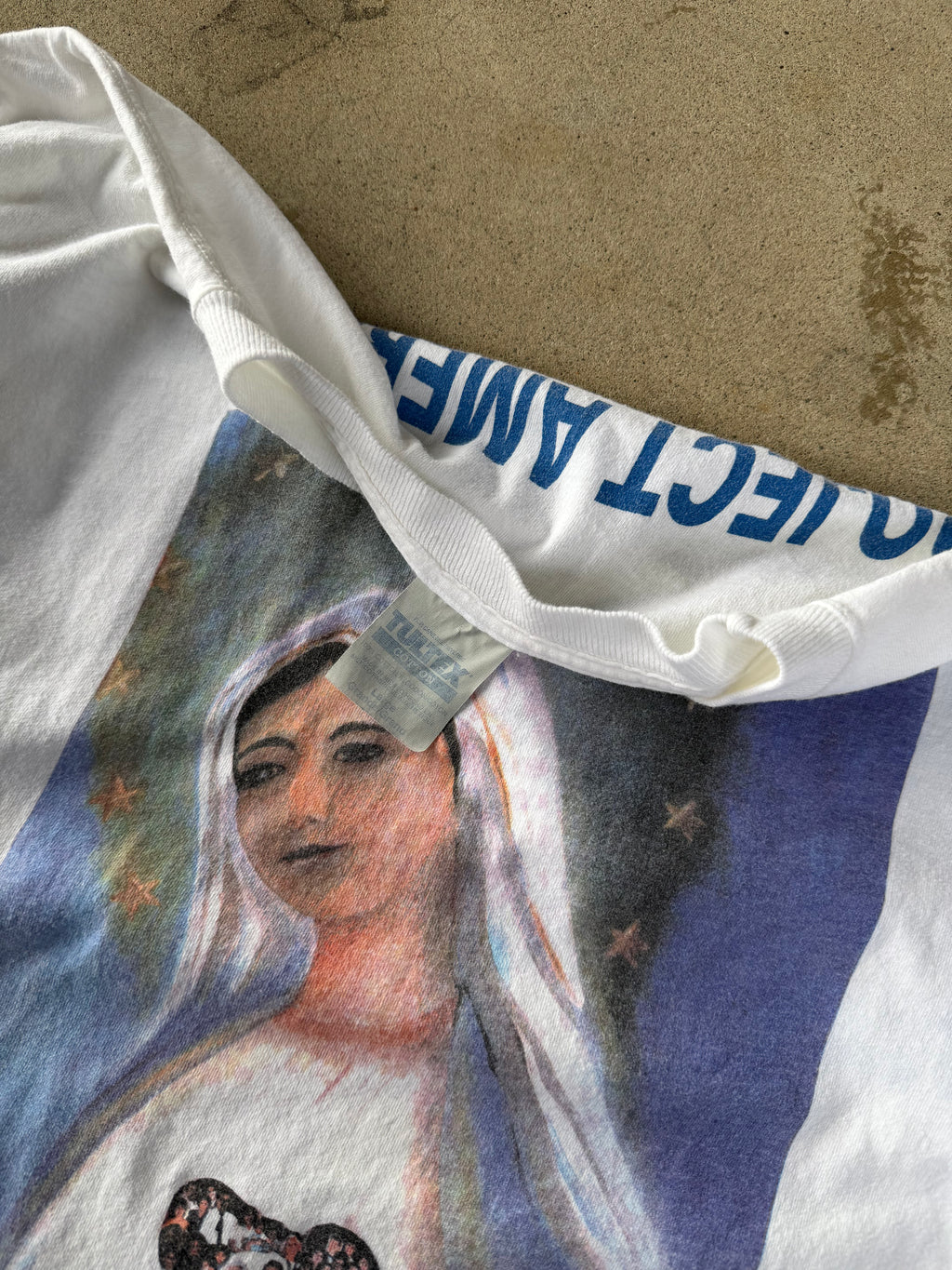 90s "I Am Your Mother" Virgin Mary Tee | L
