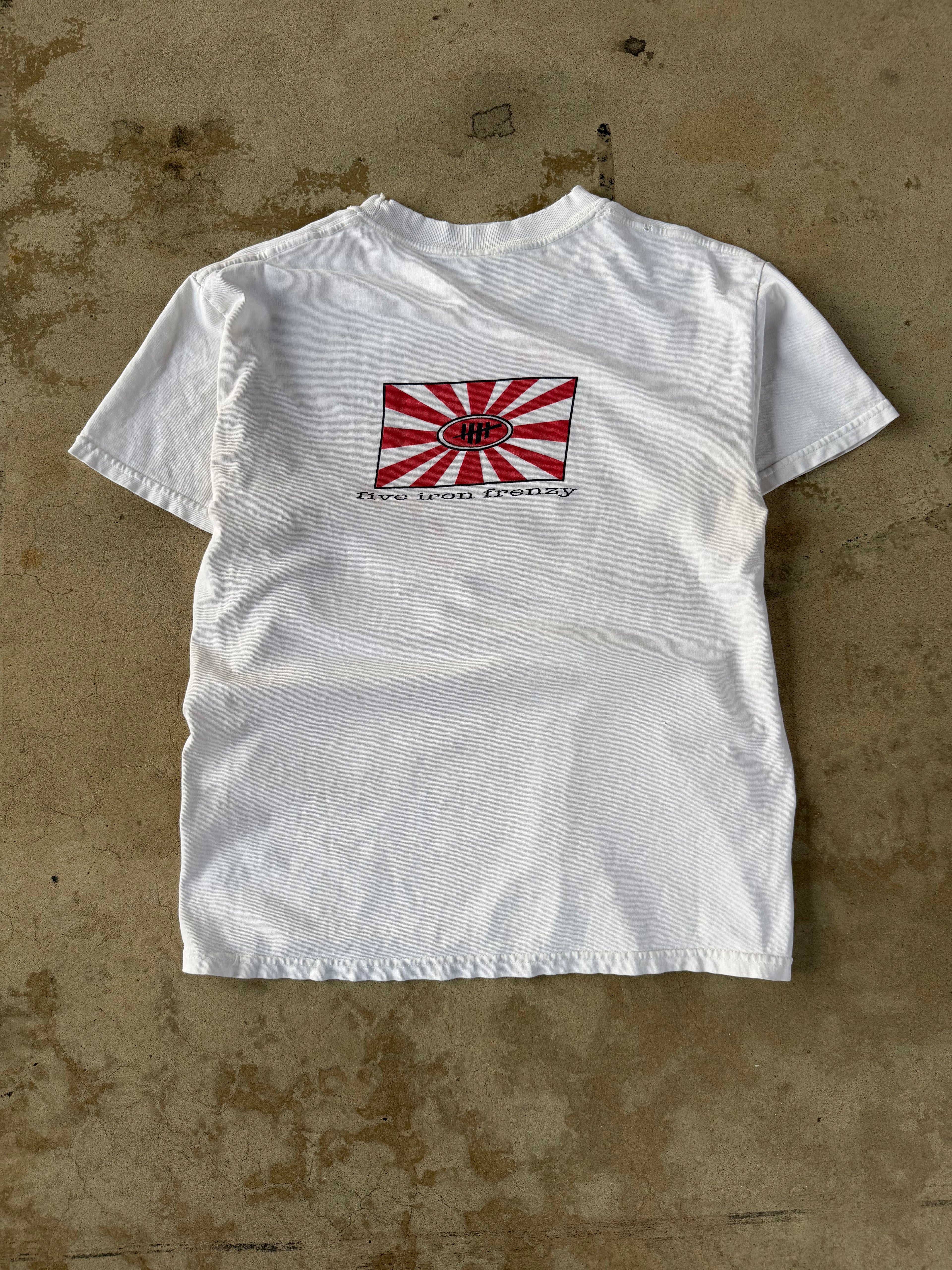 90s Japanese WWII Pilot Fighter Propaganda Tee | M