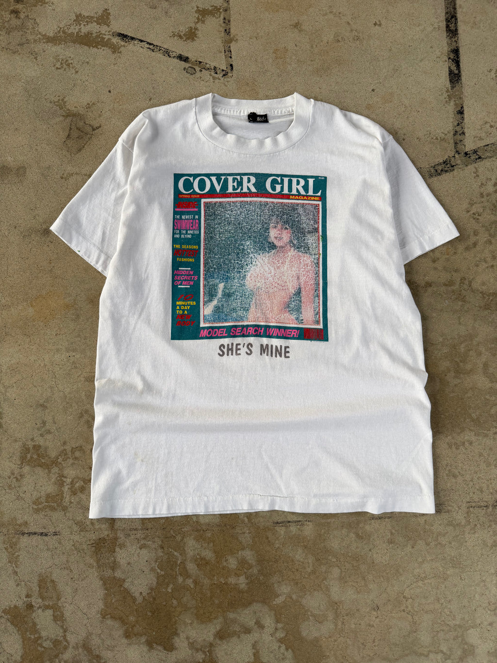 90s "Cover Girl" Tee | L