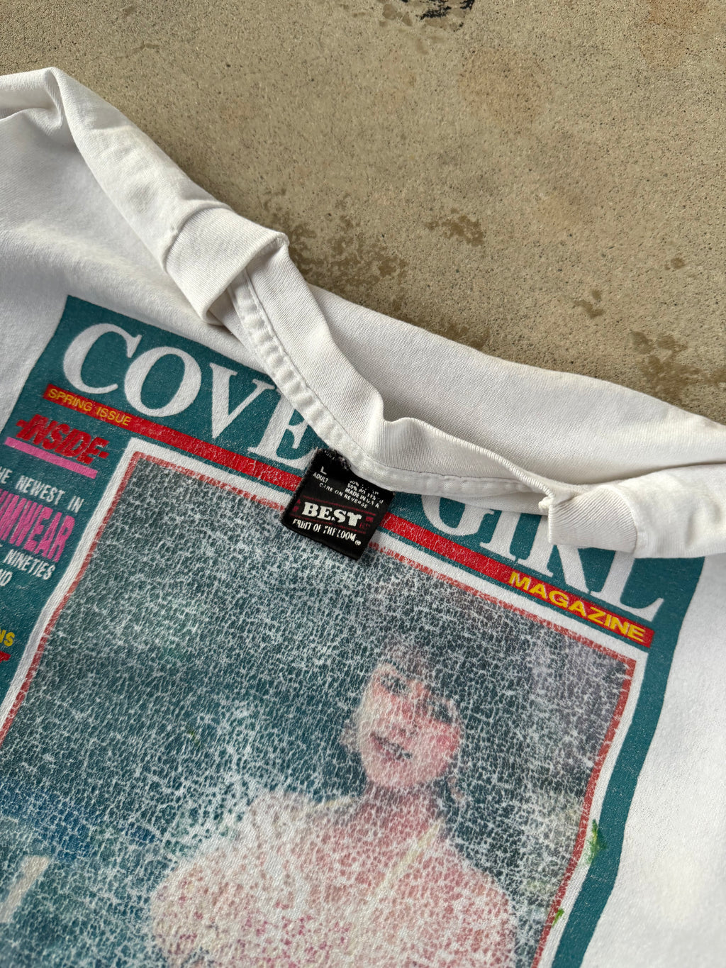 90s "Cover Girl" Tee | L