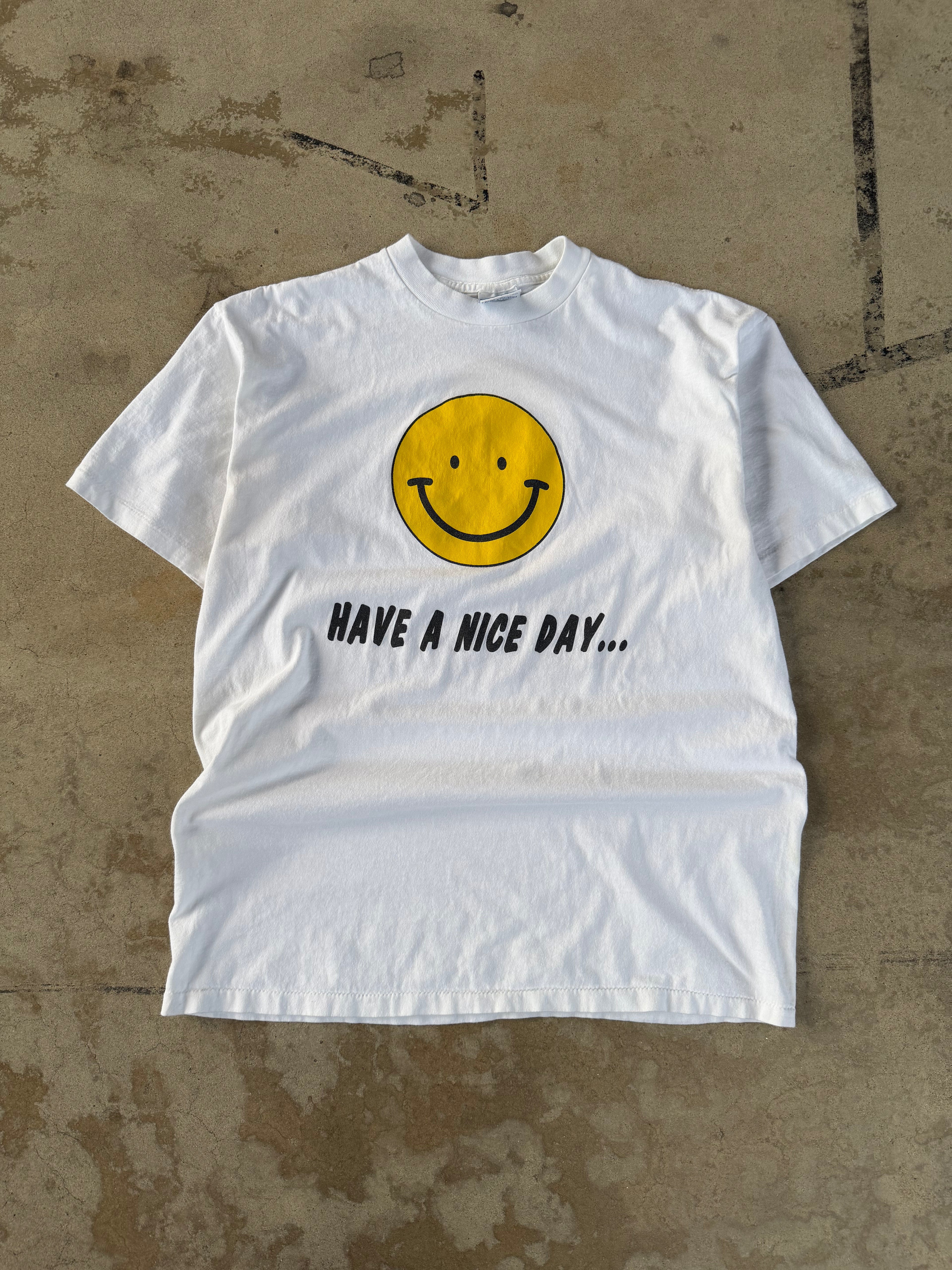 90s "Have A Nice Day A**HOLE" Smiley | XL