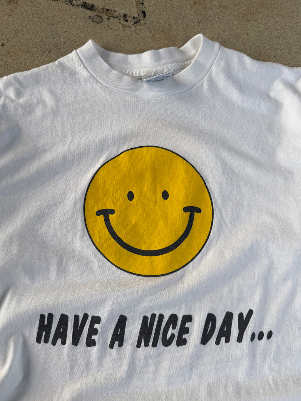 90s "Have A Nice Day A**HOLE" Smiley | XL