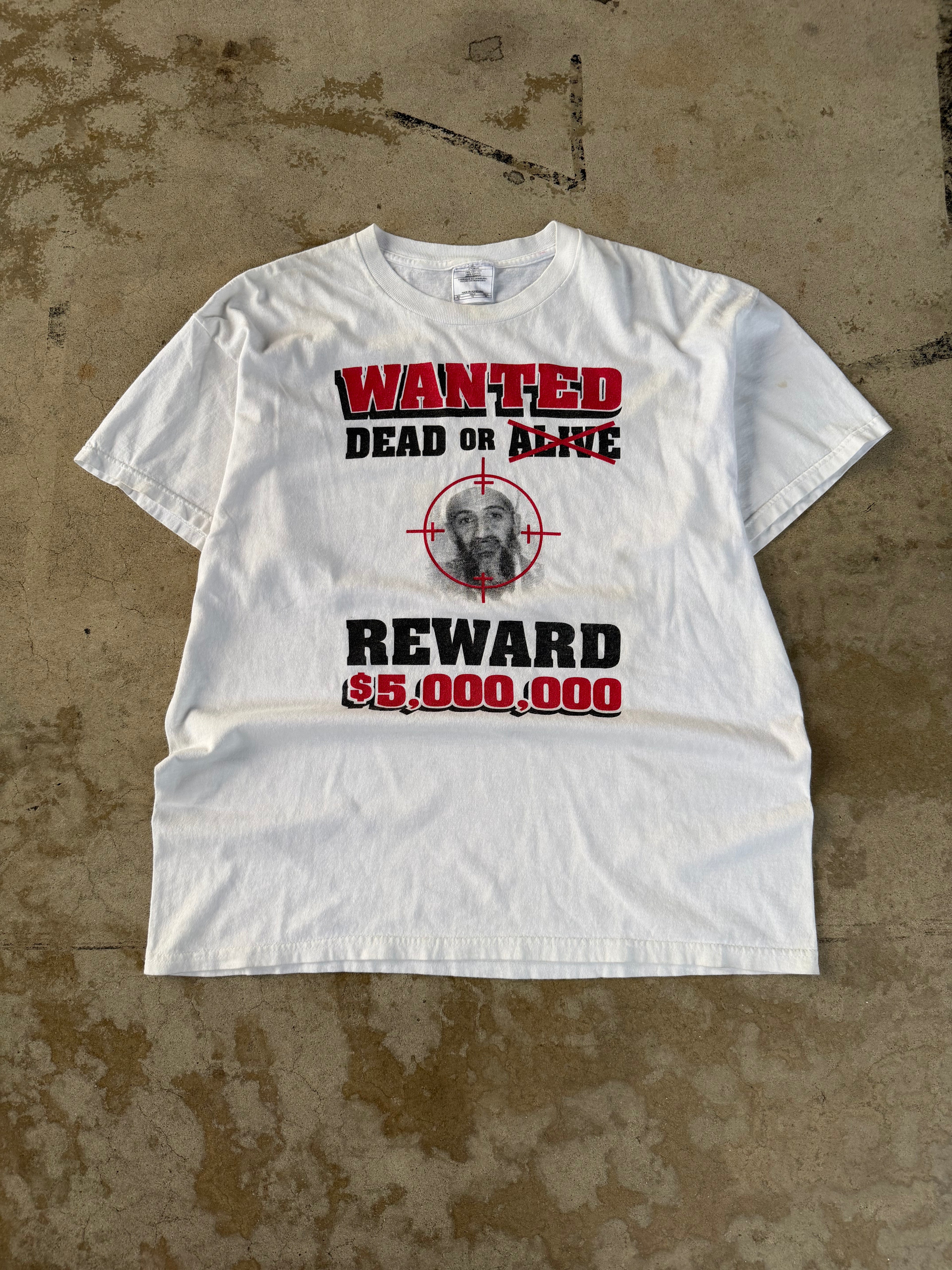 00s Osama Bin Laden "Wanted" | XL