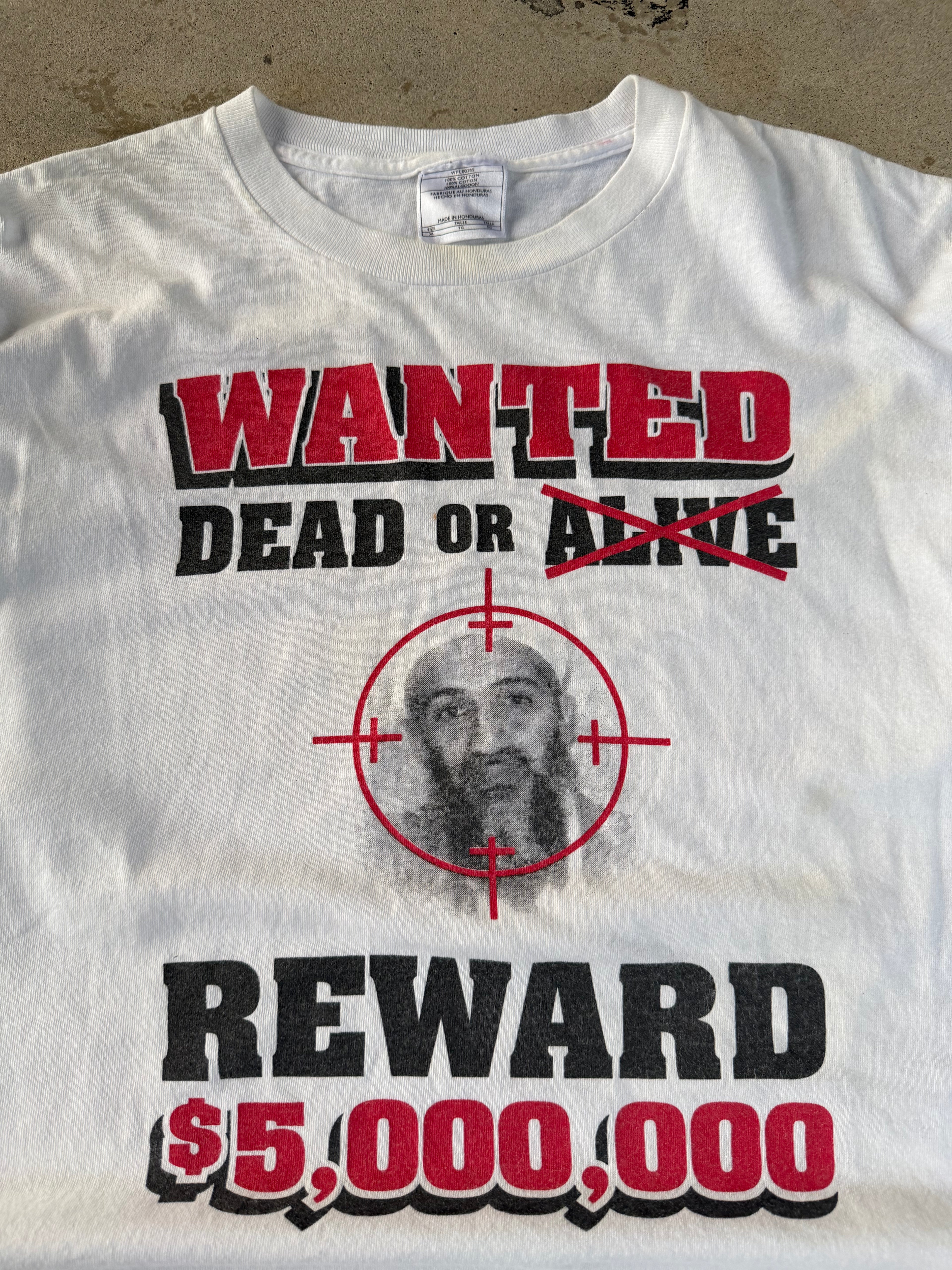 00s Osama Bin Laden "Wanted" | XL