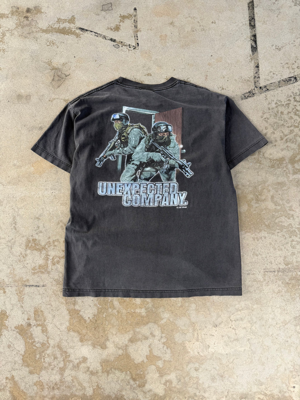 90s SWAT "Unexpected Company" Tee | L