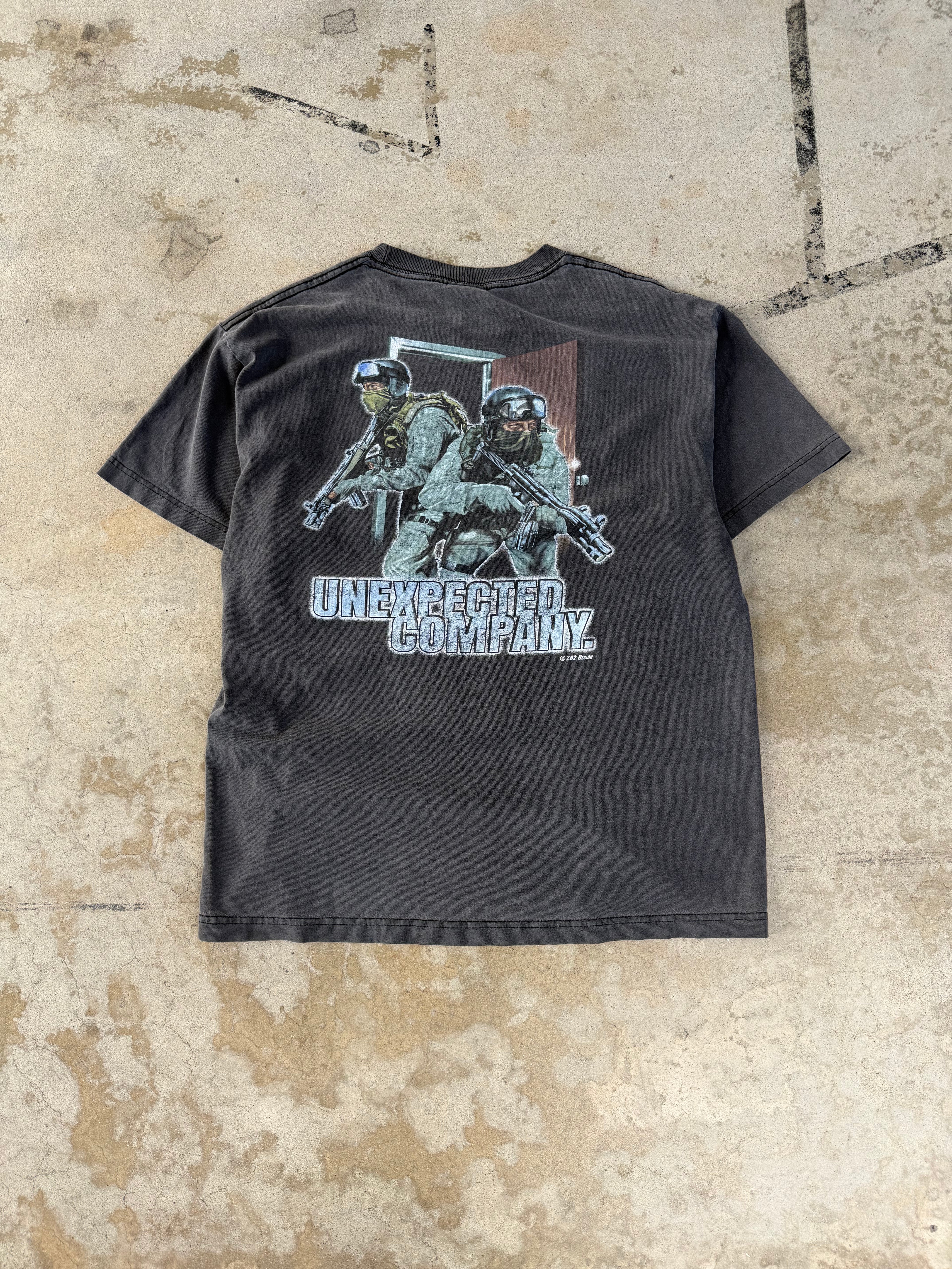 90s SWAT "Unexpected Company" Tee | L