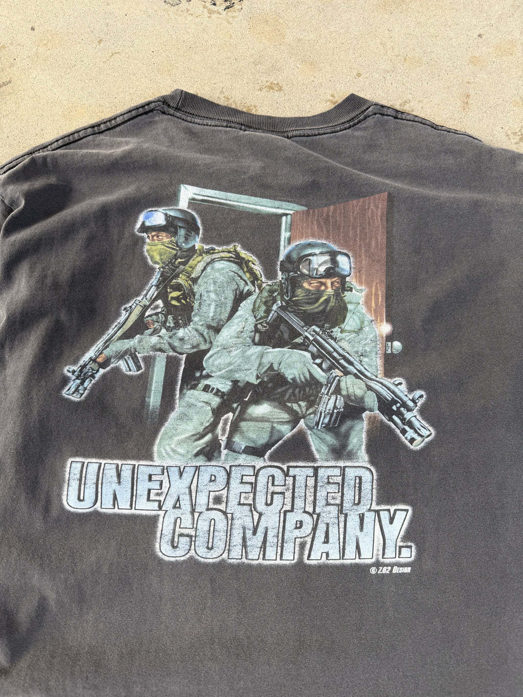 90s SWAT "Unexpected Company" Tee | L