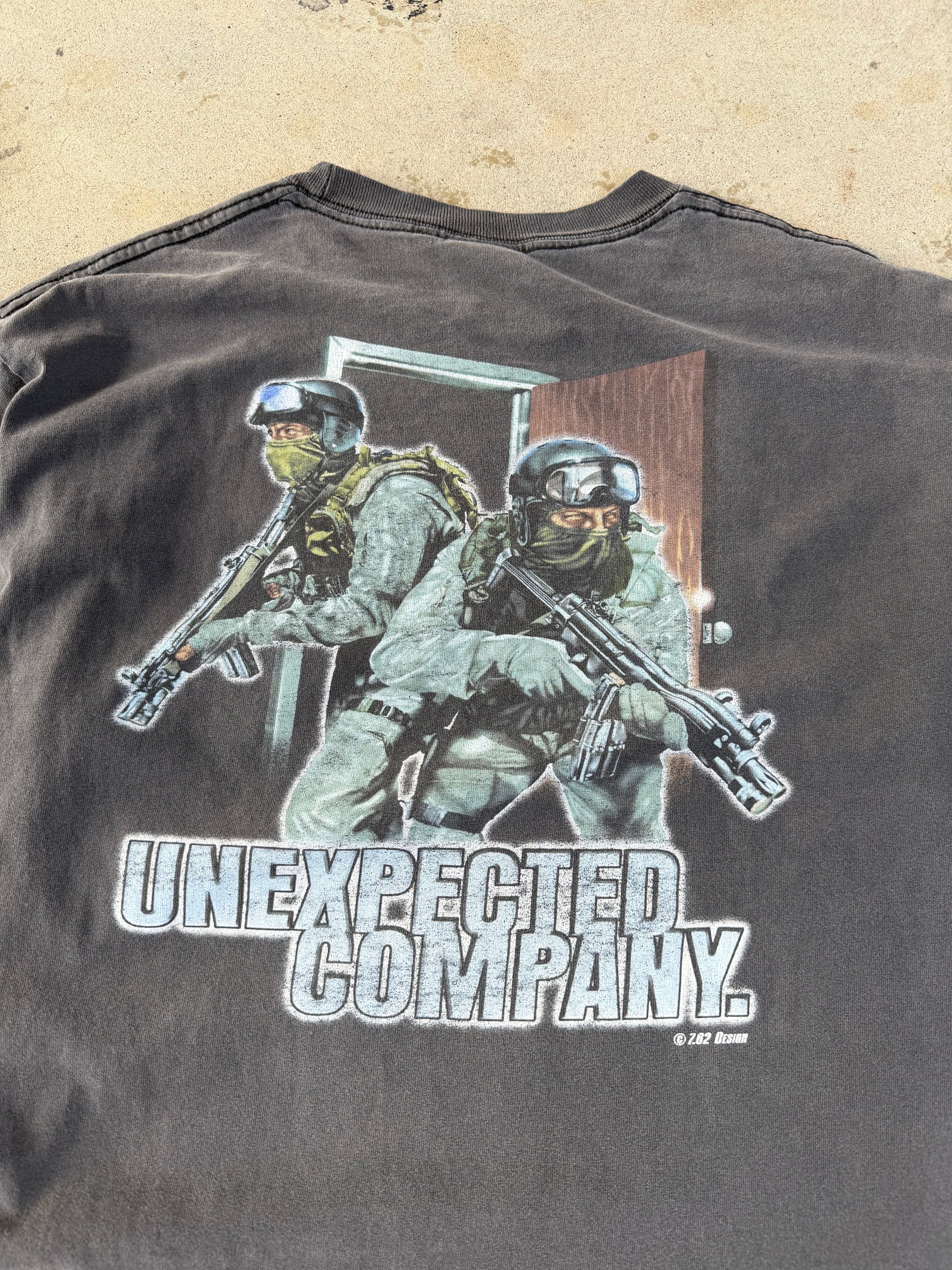 90s SWAT "Unexpected Company" Tee | L